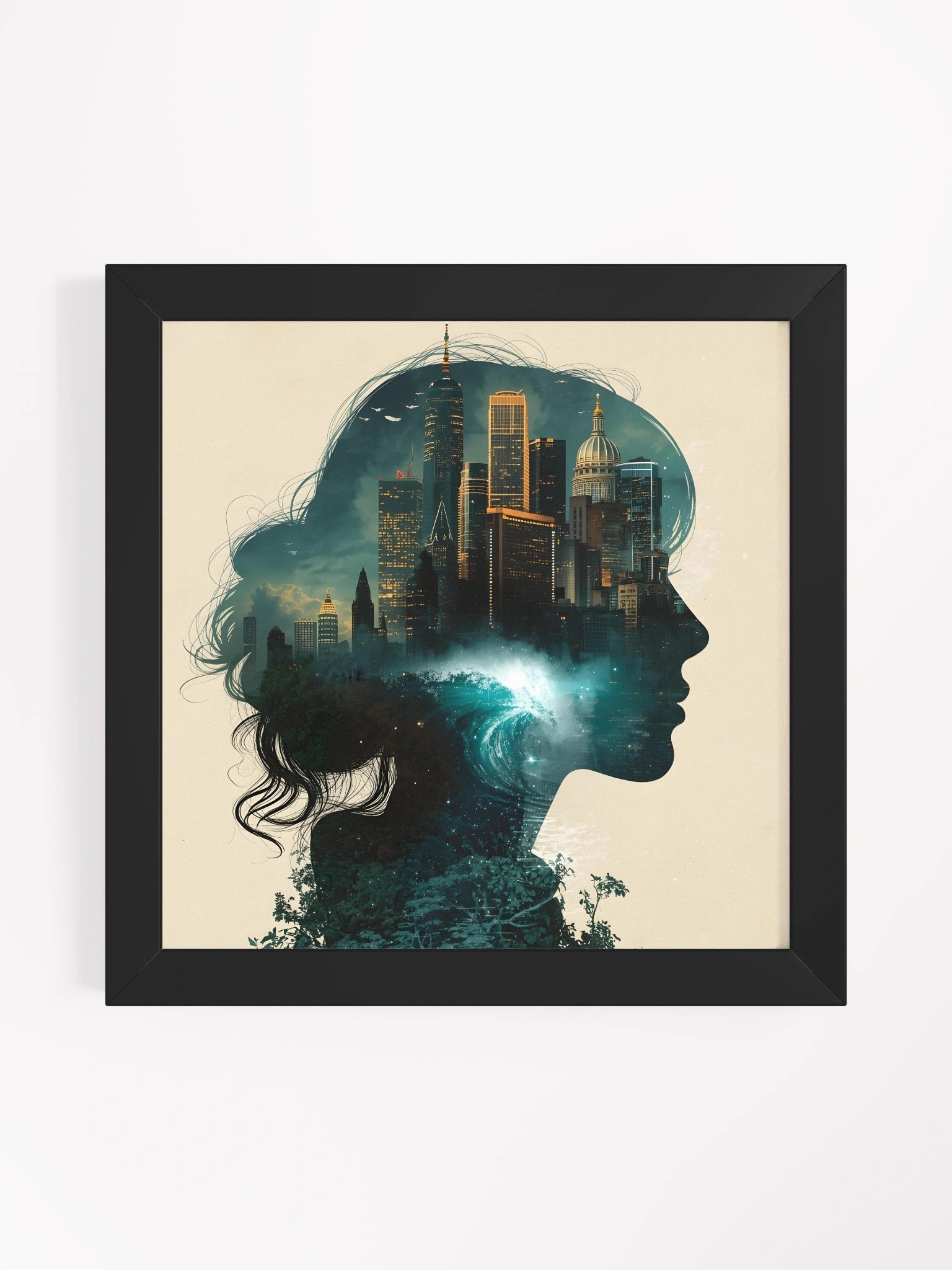 City in Silhouette Wall Art product image (1)