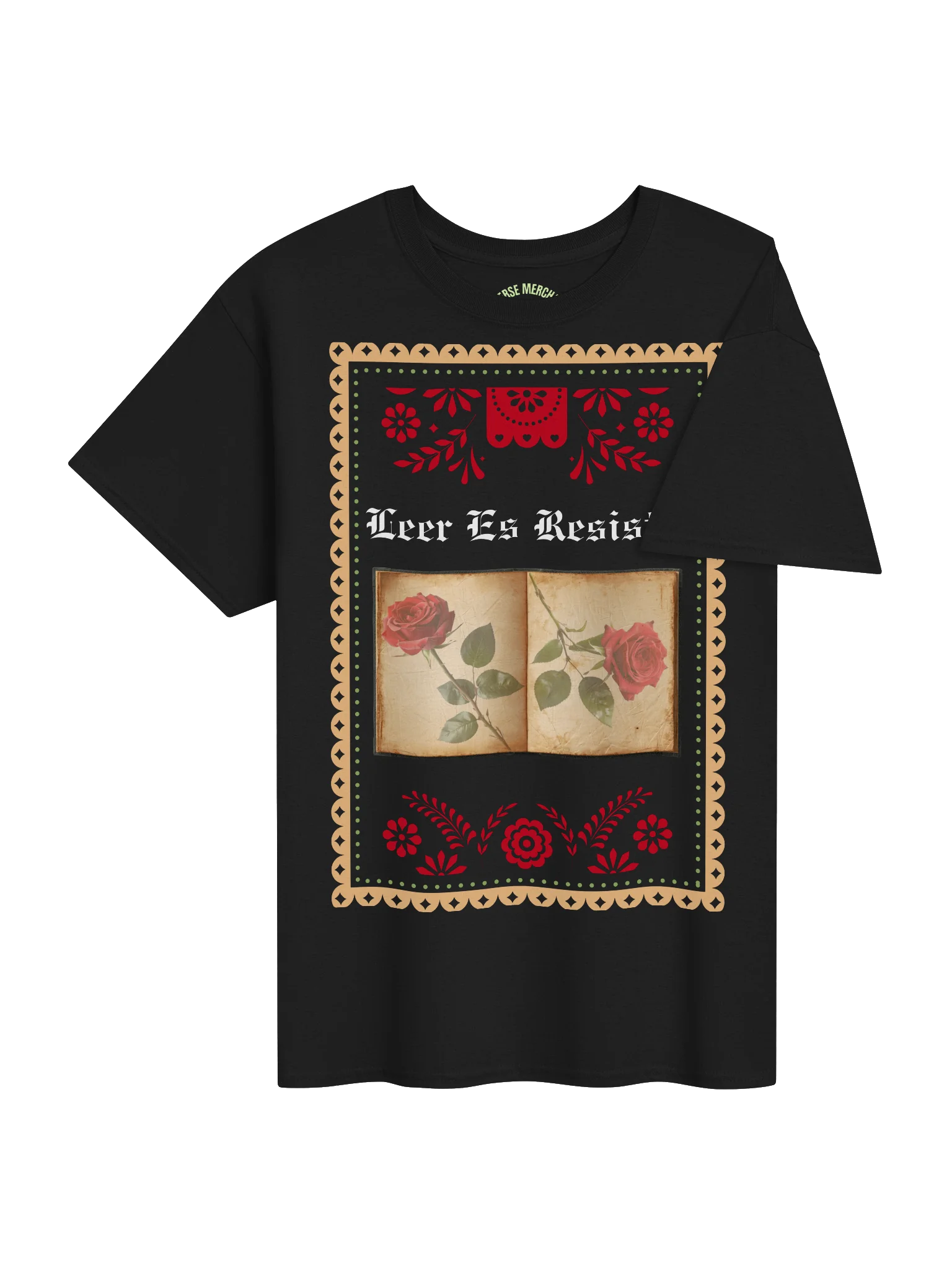 Leer Es Resistir Gothic Folk Tee product image (12)