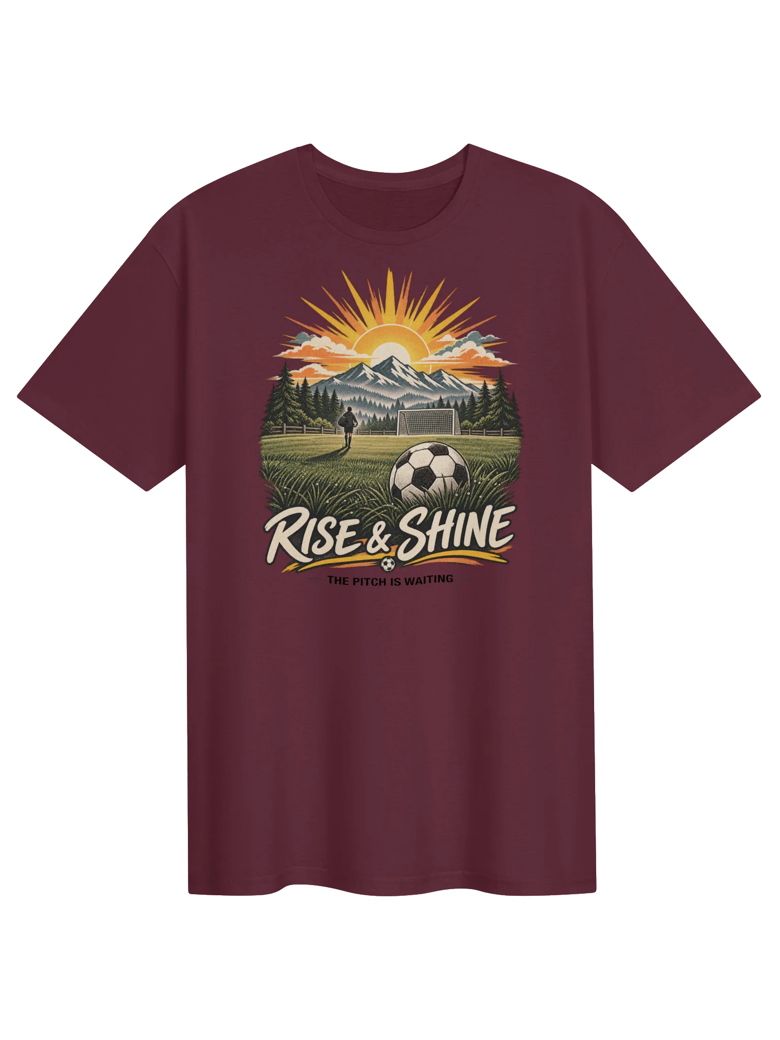 Rise & Shine Soccer Sunrise Tee product image (1)