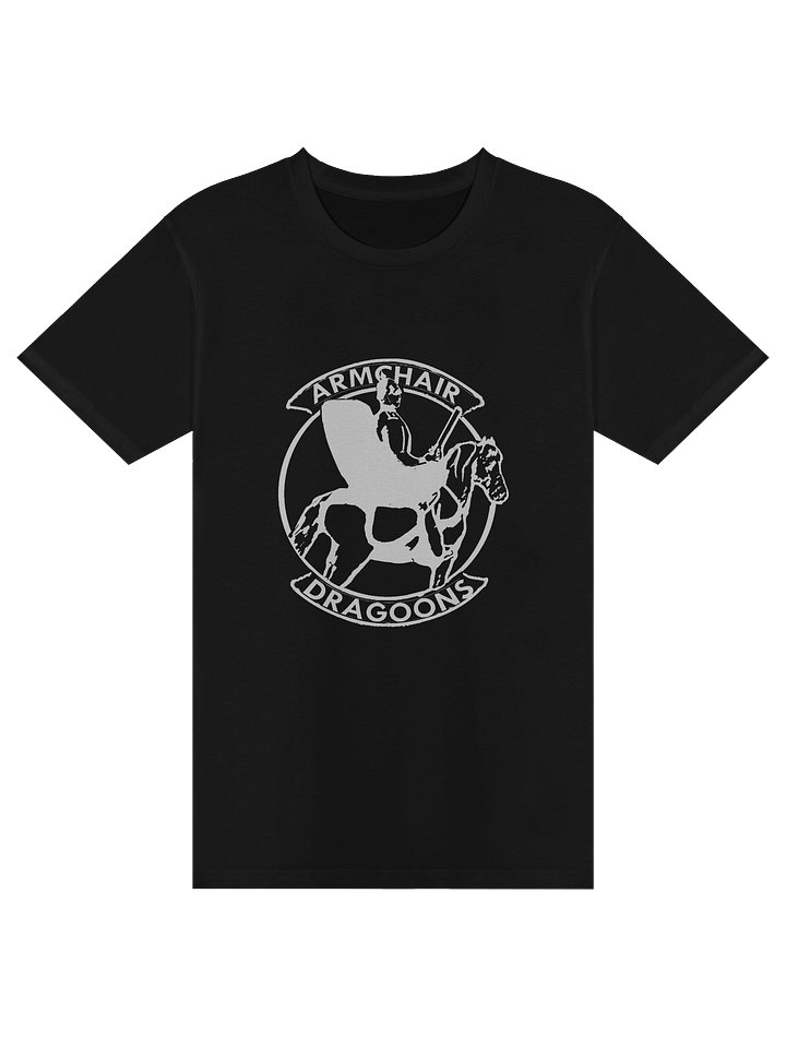 Dragoons Line Art White Logo Shirt on Dark Shirts product image (1)