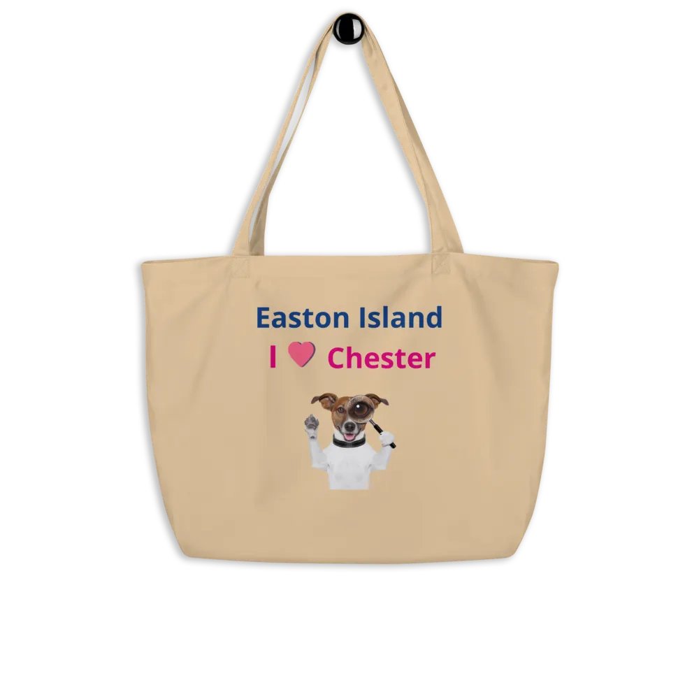 Easton Island - I Heart Chester Tote Bag product image (8)