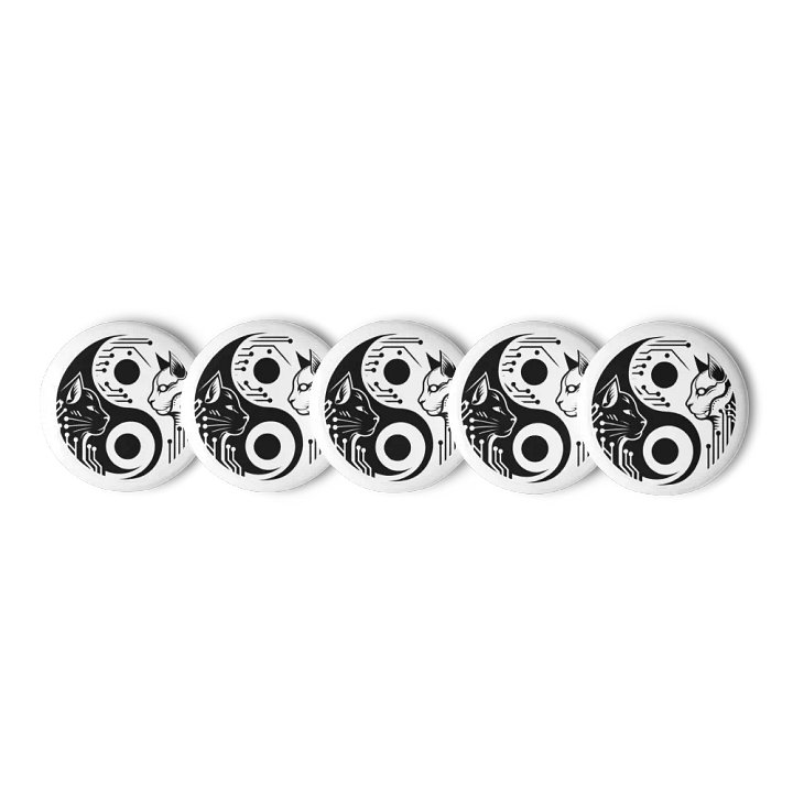 Set of Pin Buttons (5) product image (1)