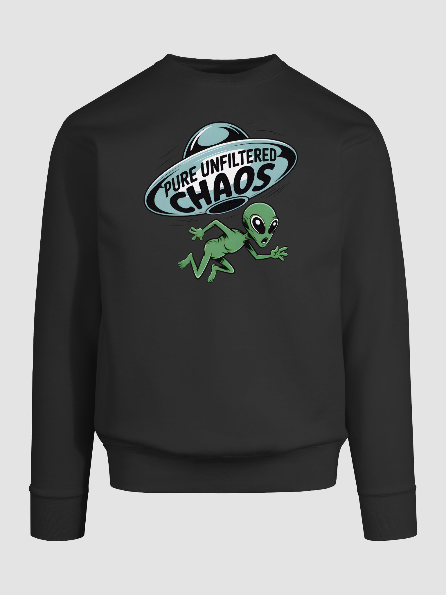 Pure Unfiltered Chaos - Alien Abduction Hoodie product image (9)