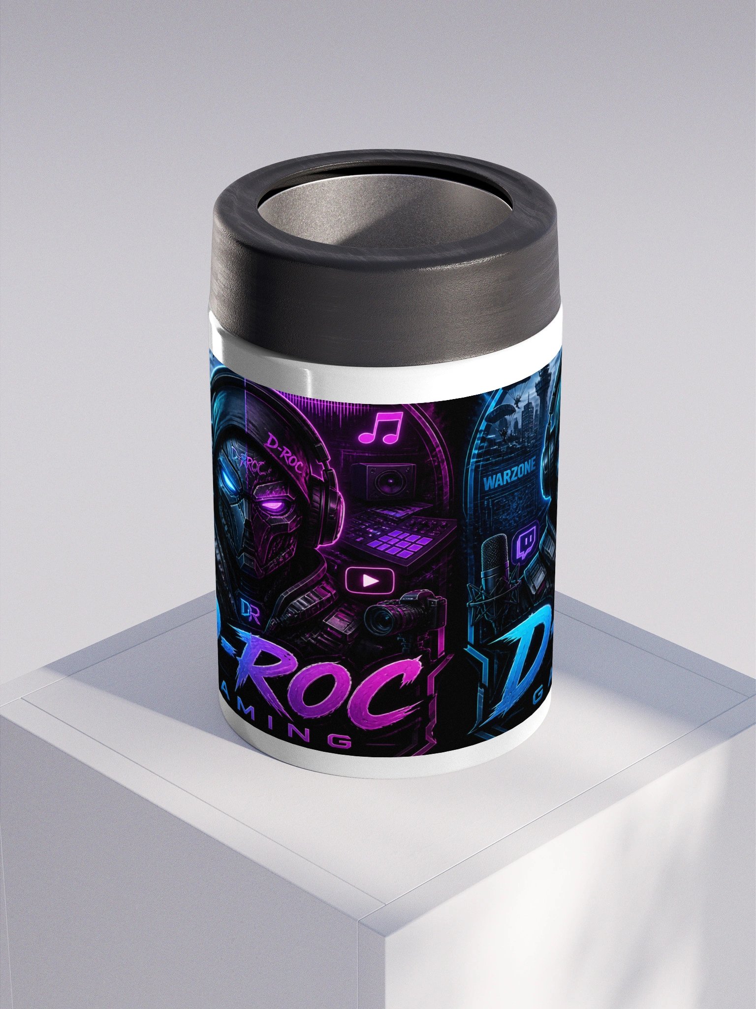 D-ROC Neon Warzone Gaming Koozie product image (3)