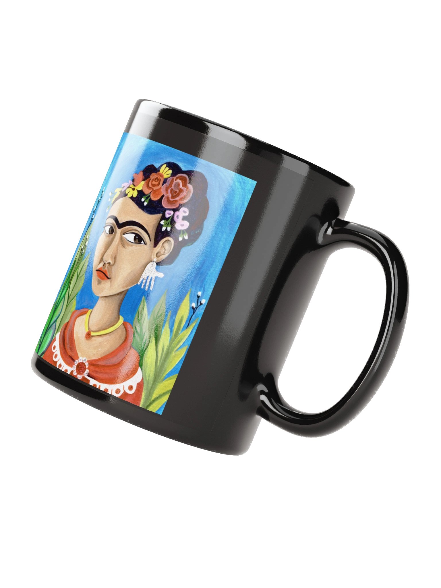 Frida Kahlo Hand Earring MUG product image (2)