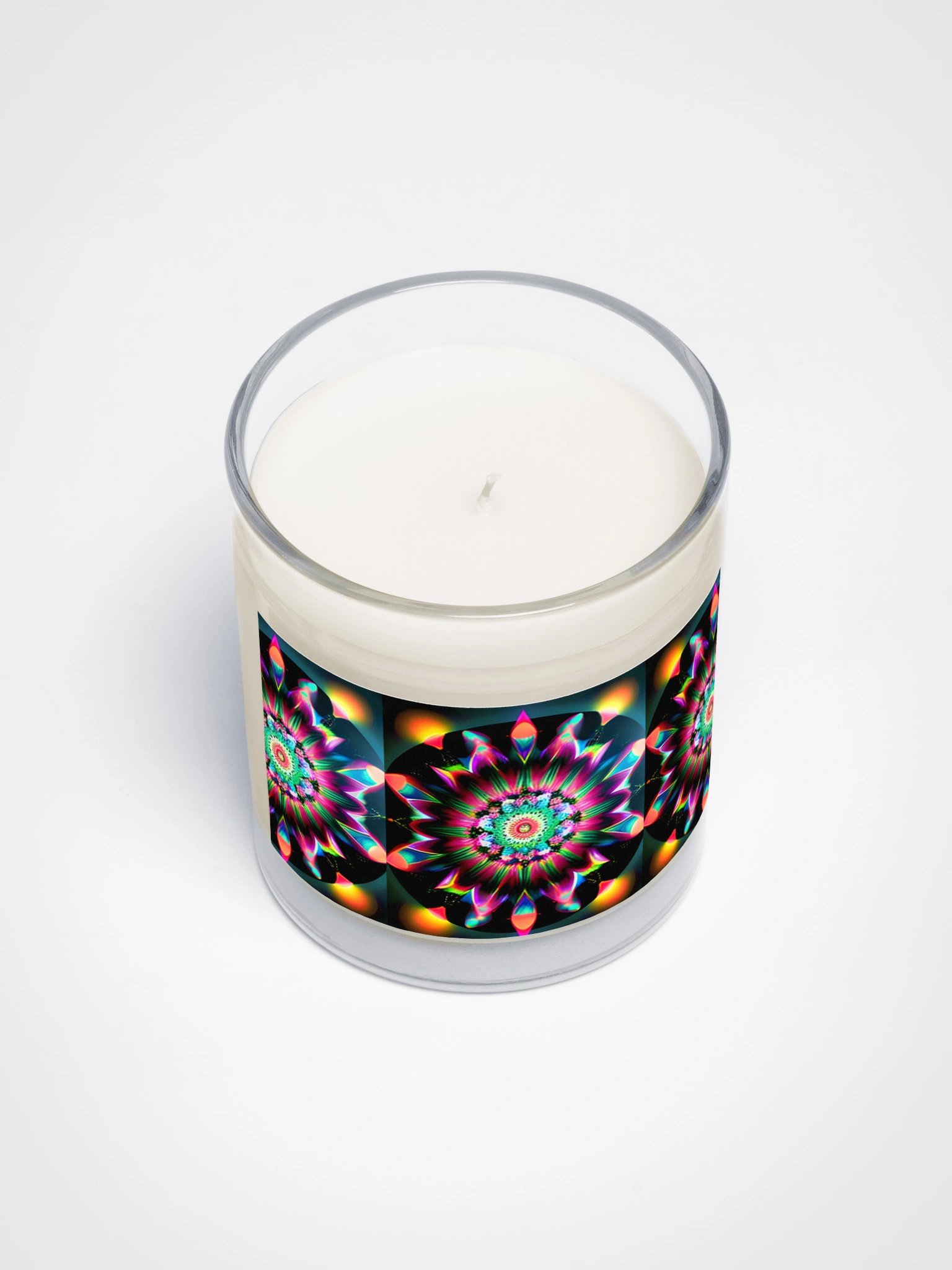 Kaleidoscope Floral Candle product image (3)