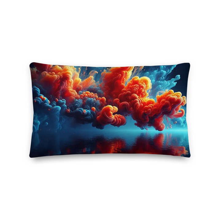 Ethereal Sky Reflection Premium Pillow product image (2)