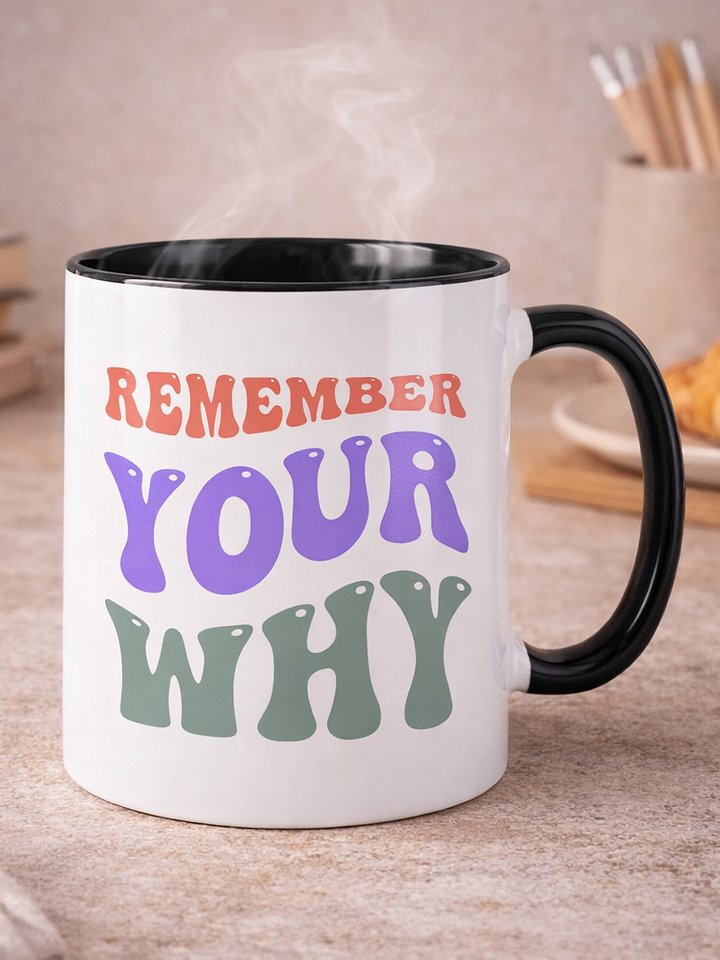Remember Your Why Ceramic Mug product image (1)