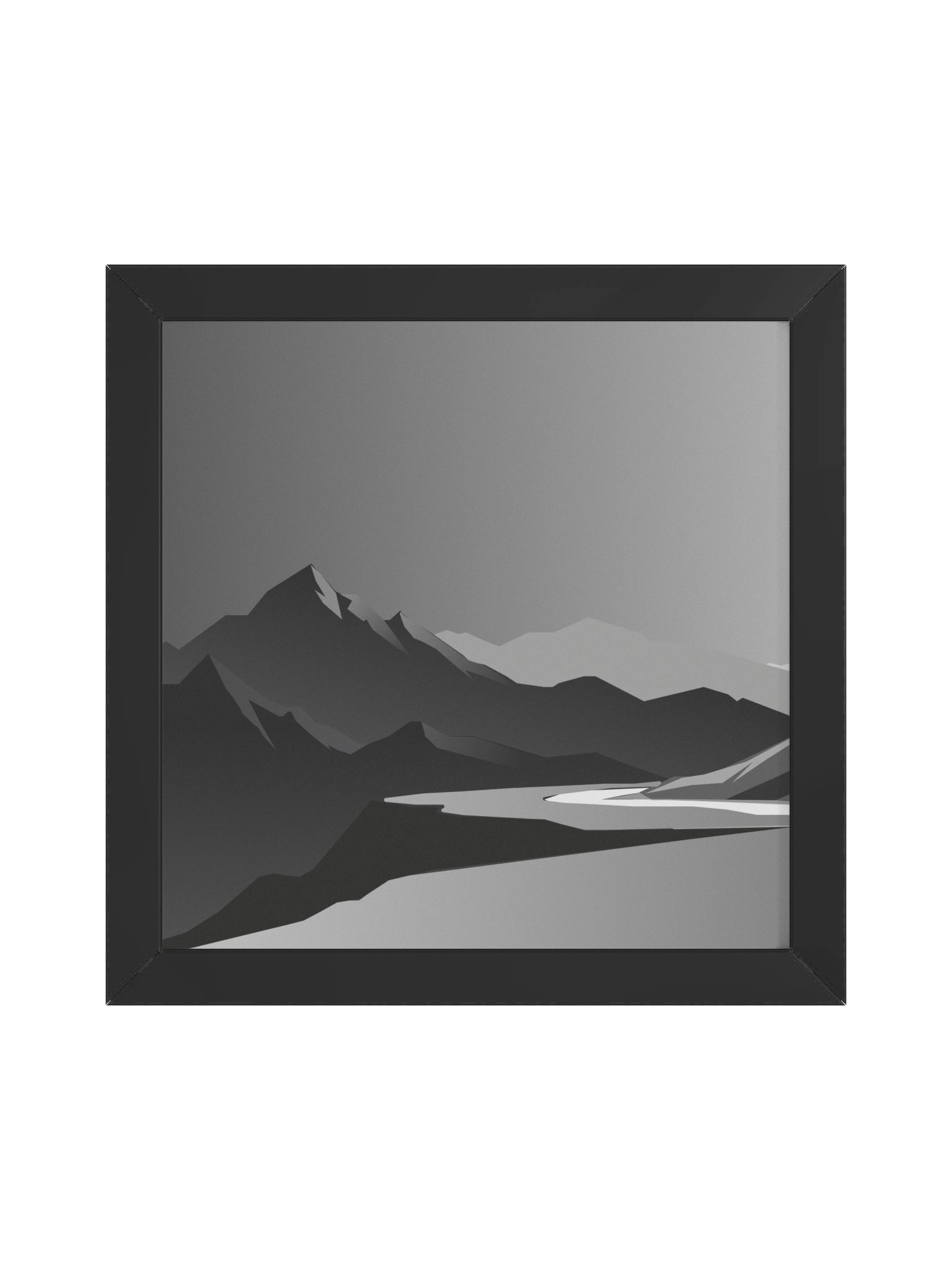 Landscapes Vol. 1 — Monochrome (Framed Print) product image (1)