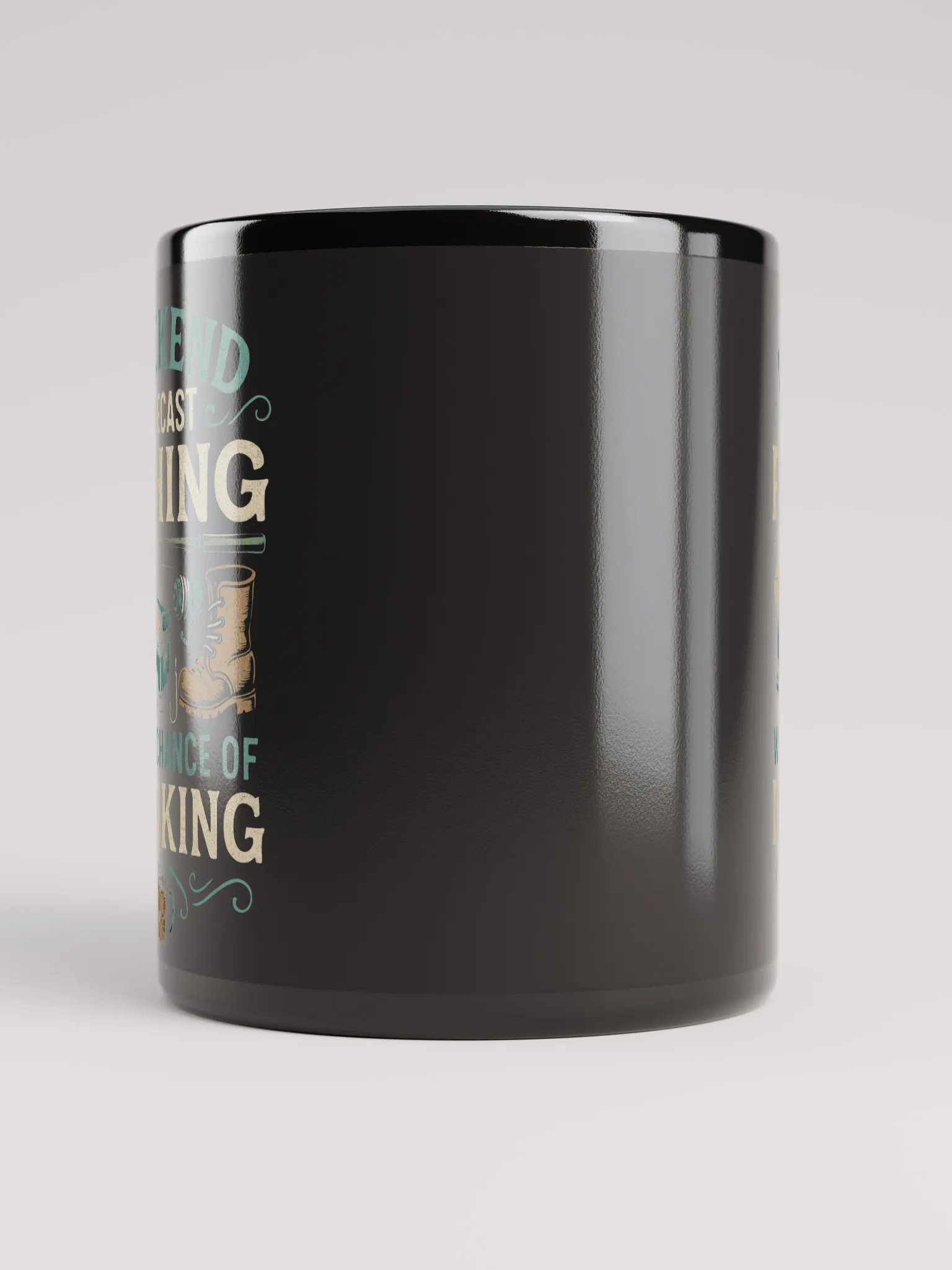 Fishing Mug – Weekend Forecast: Fishing with a Chance of Drinking product image (9)
