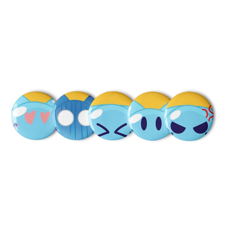 Squishie Army Pin Set product image (2)