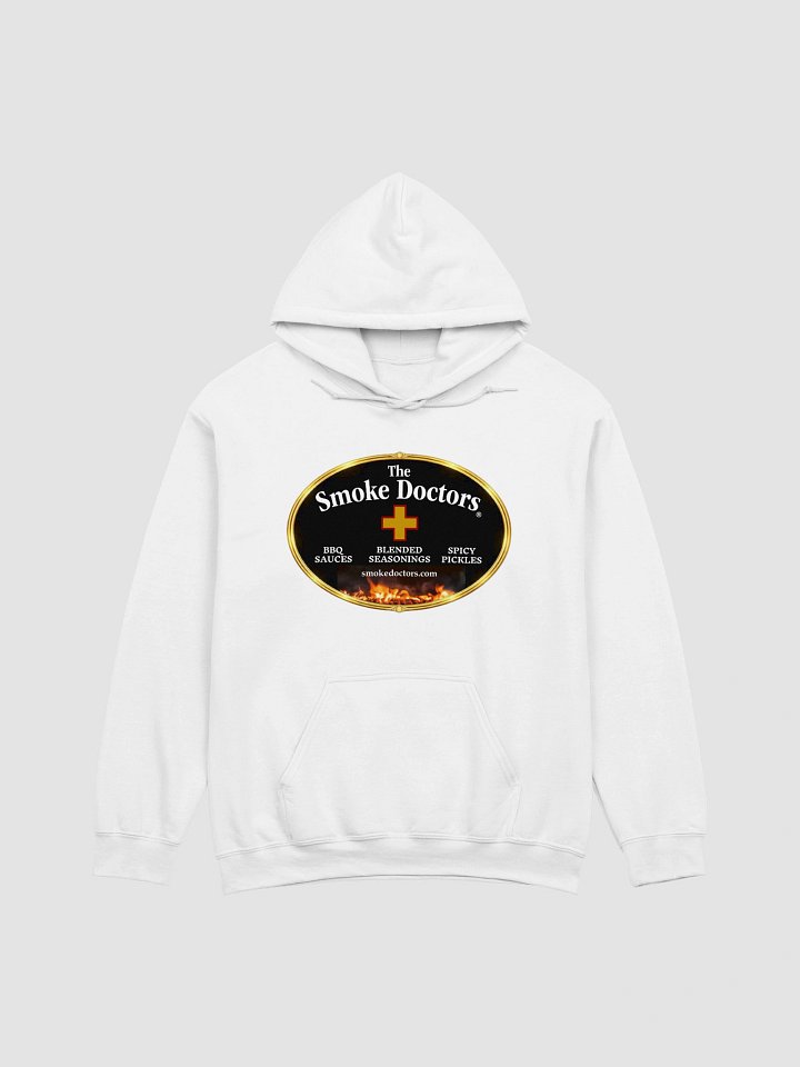 The Smoke Doctors Logo White Hoodie product image (1)