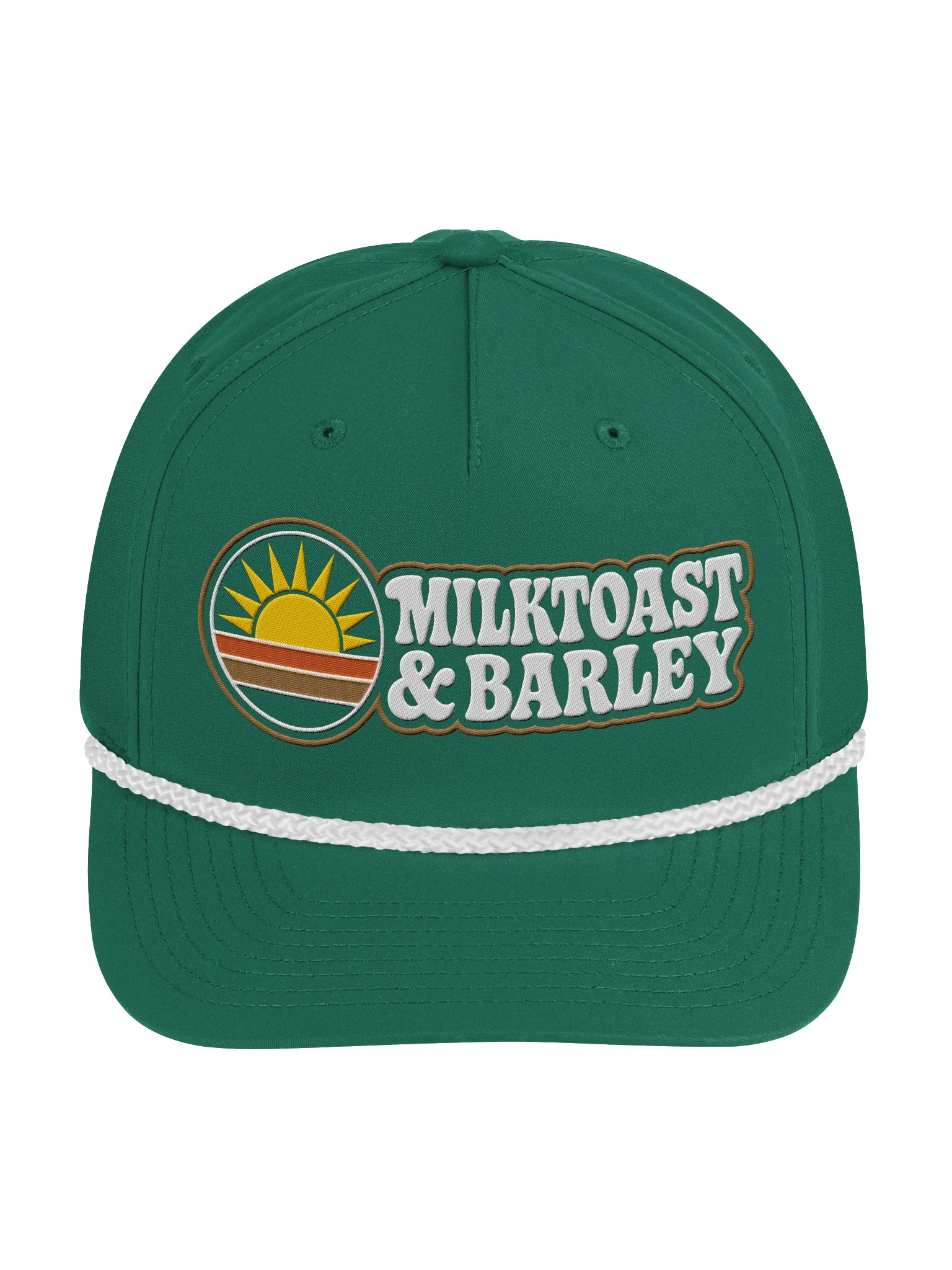 Milktoast & Barley Crest Rope Baseball Cap product image (1)