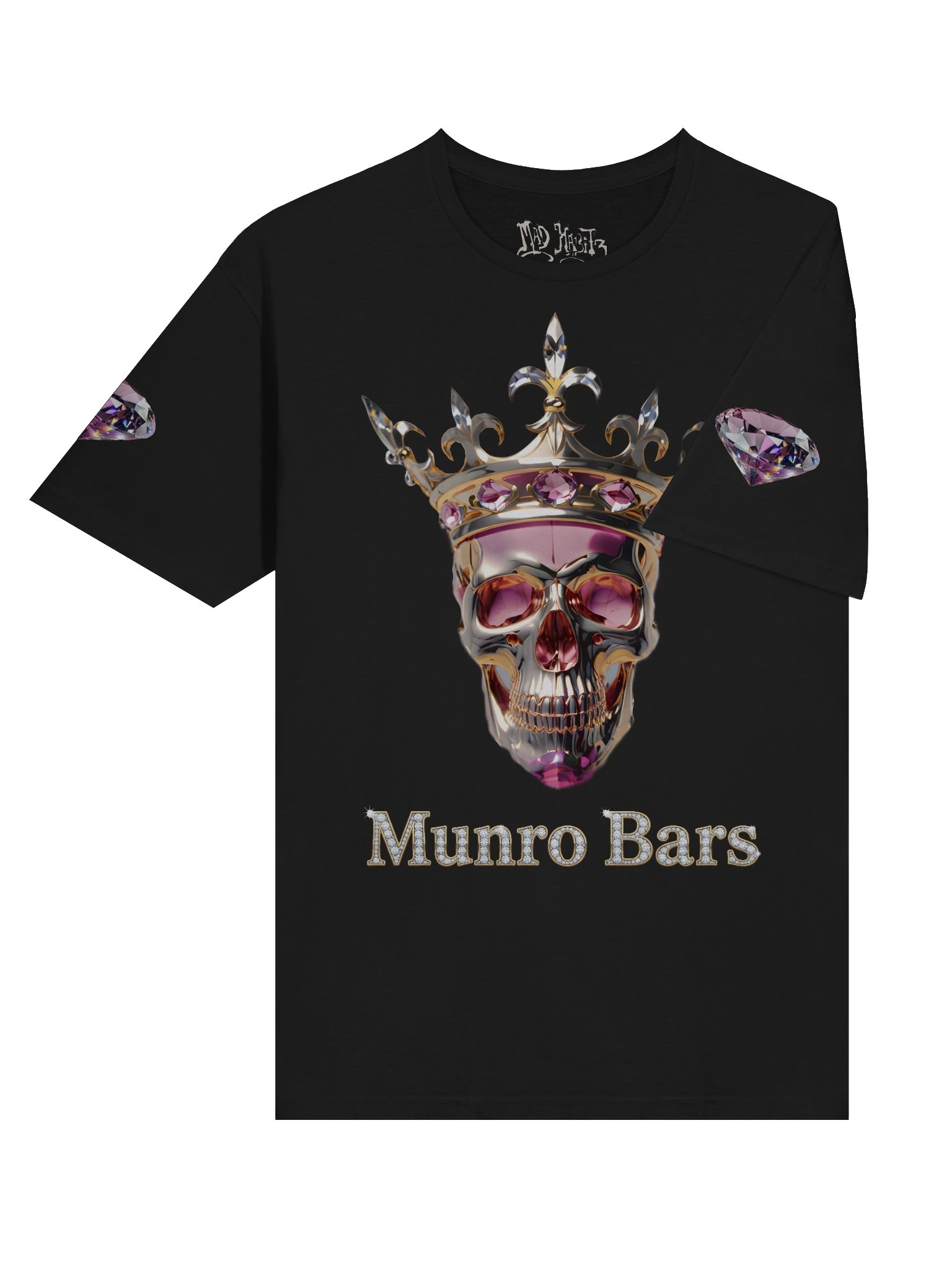 Munro Bars – Crowned Death Tee product image (6)
