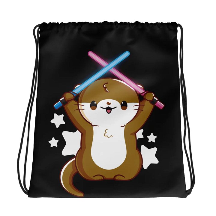 Otterworldly Drawstring bag product image (1)