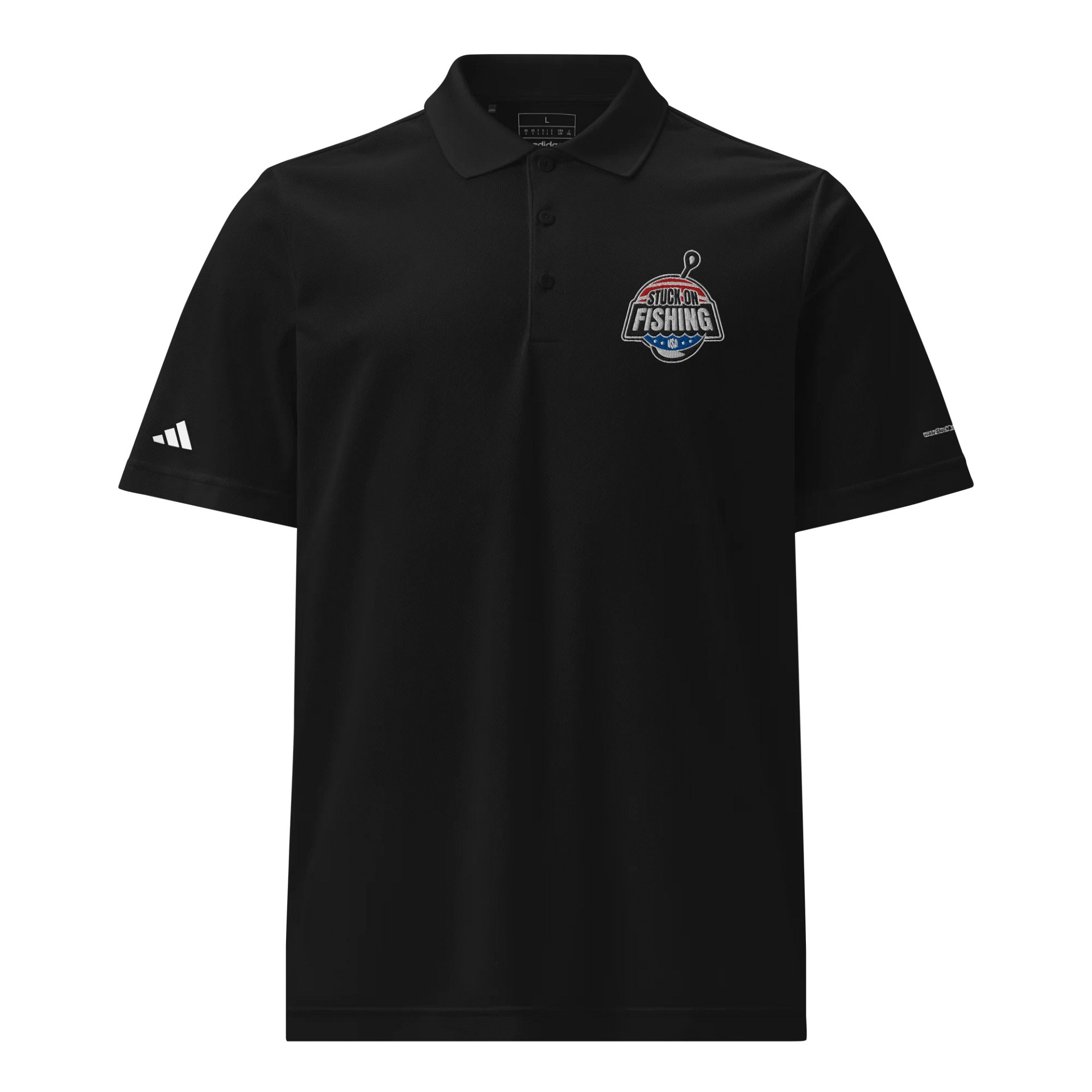 Stuck on Fishing Premium Polo product image (1)