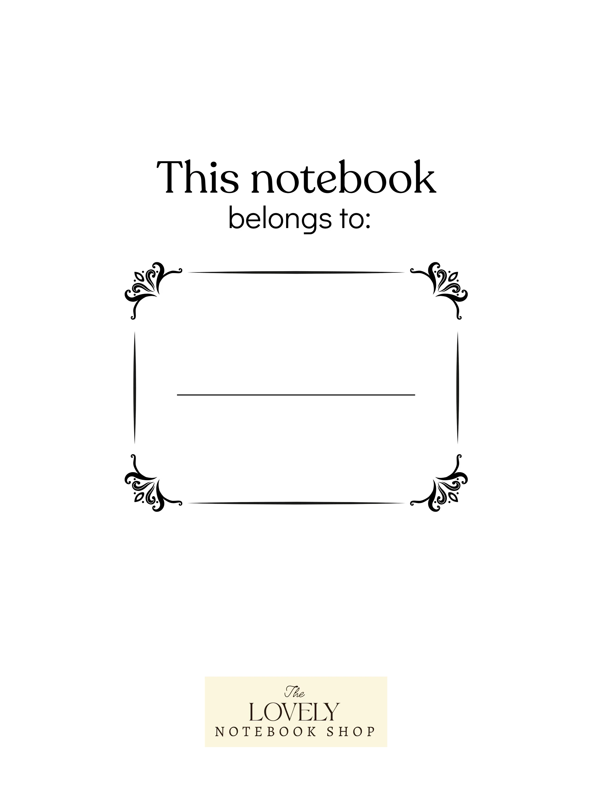 Softcover pink French toile notebook | French toile journal product image (3)