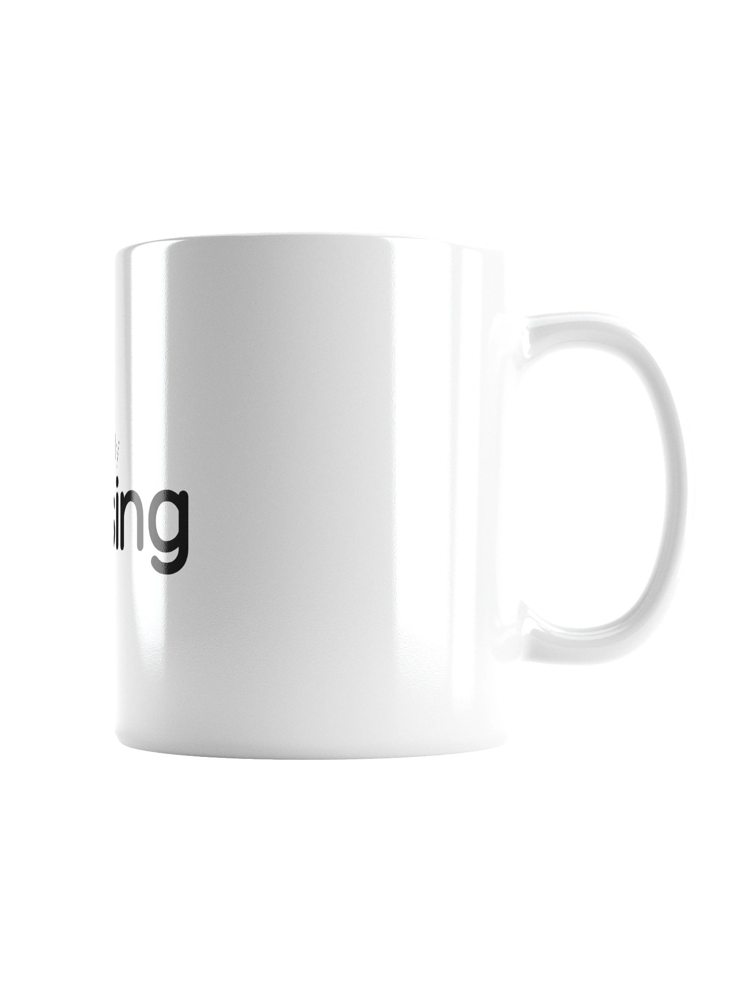 White Glossy Mug - Currently Pausing product image (5)