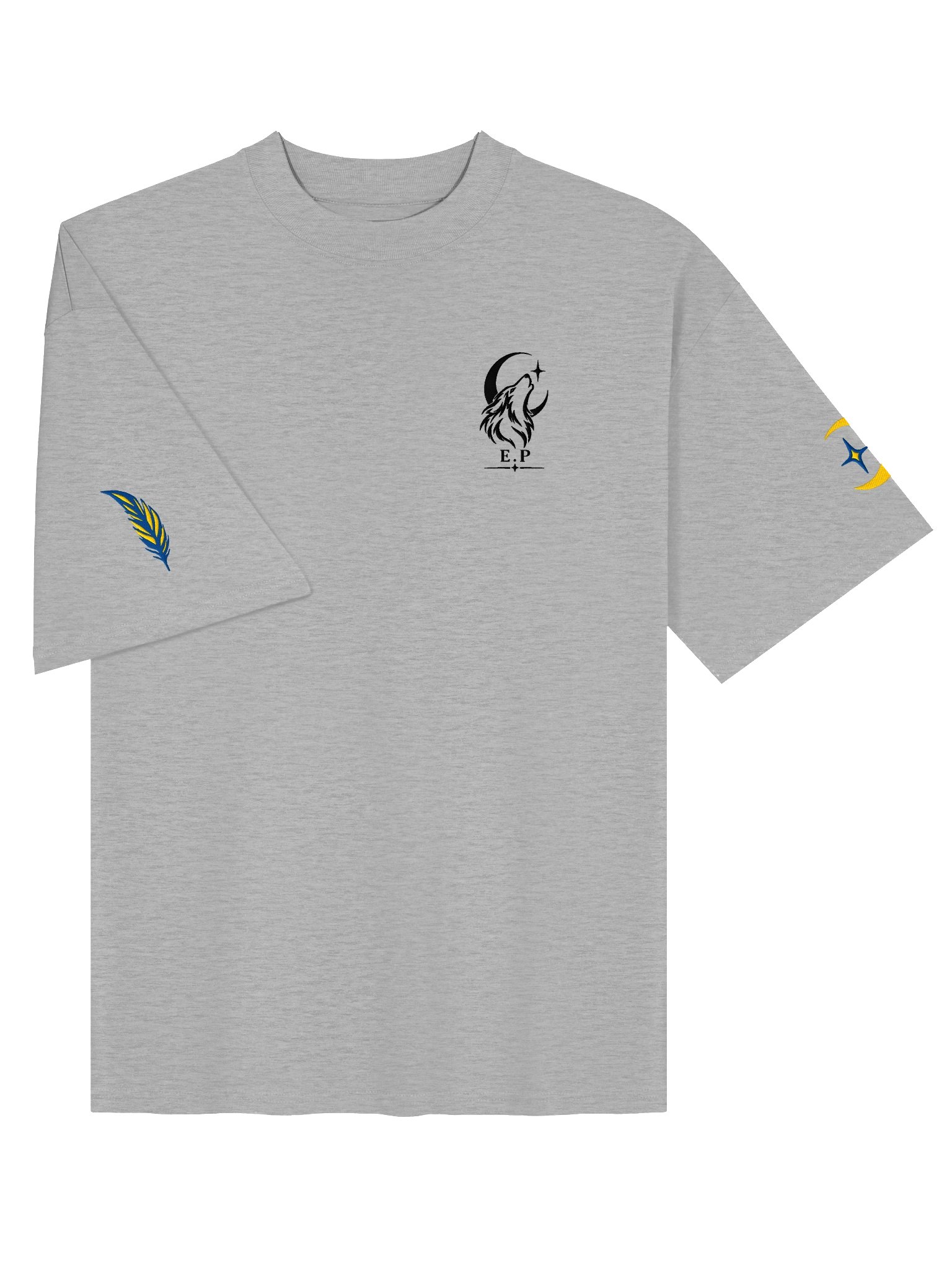 Tshirt Premium 100% coton - Elyanore Phirel manche et buste brodé product image (9)