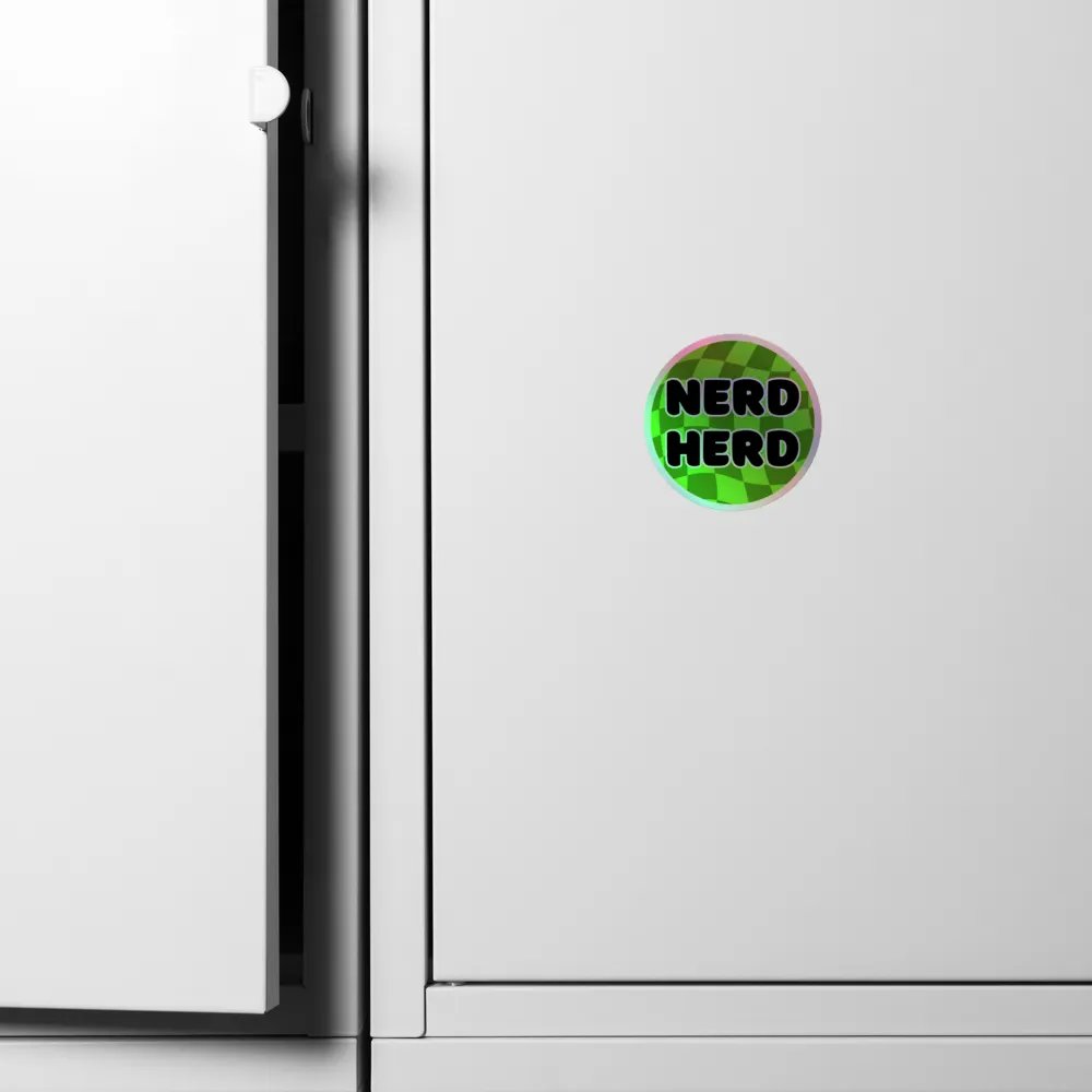 Holo Nerd Herd sticker product image (4)
