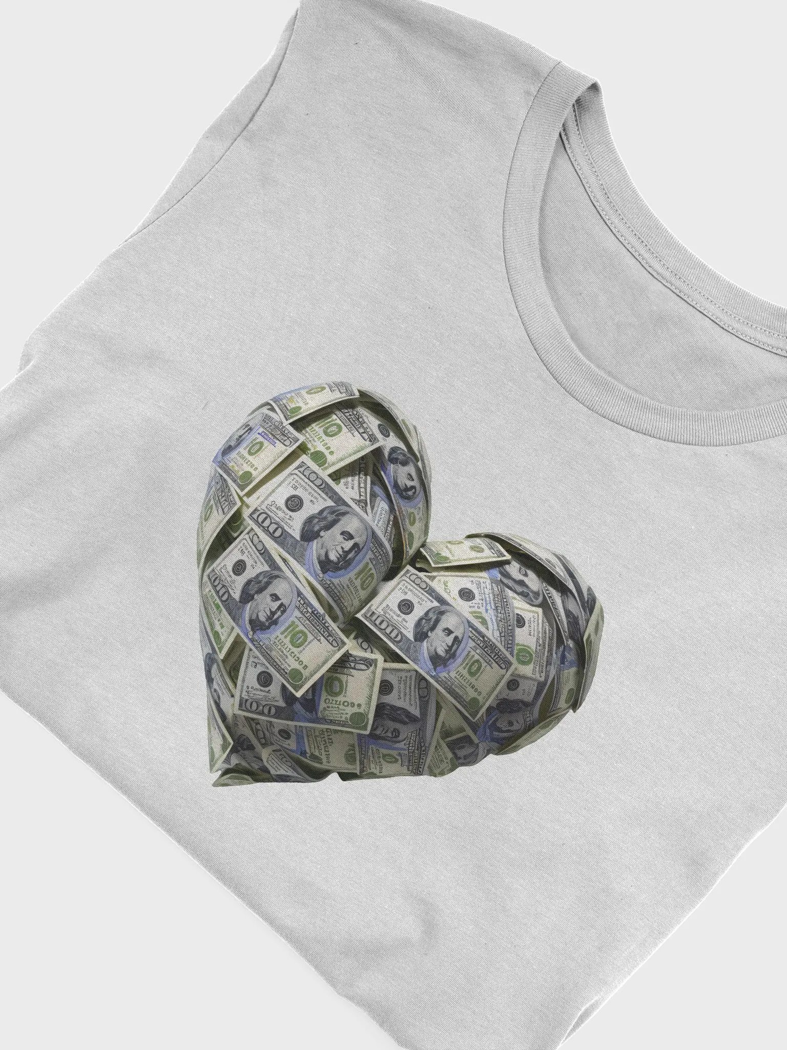 Heart made from $100 dollar bills product image (5)