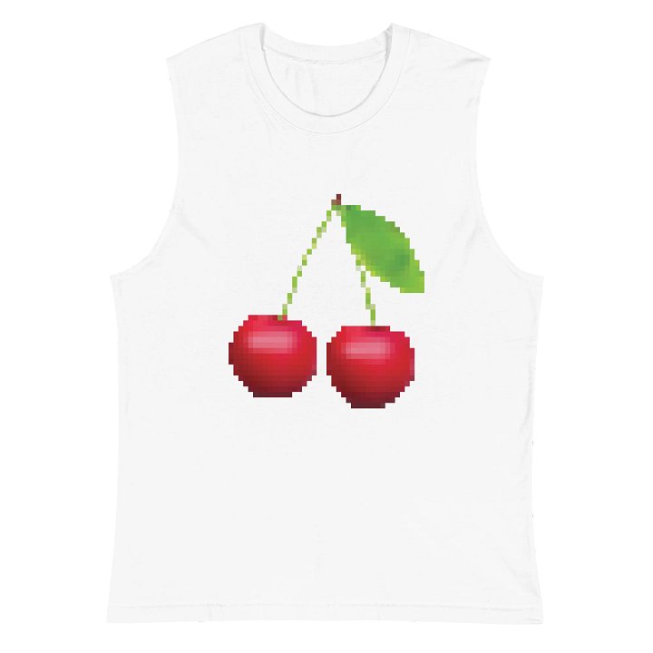 cherry pixel men's Tank product image (2)