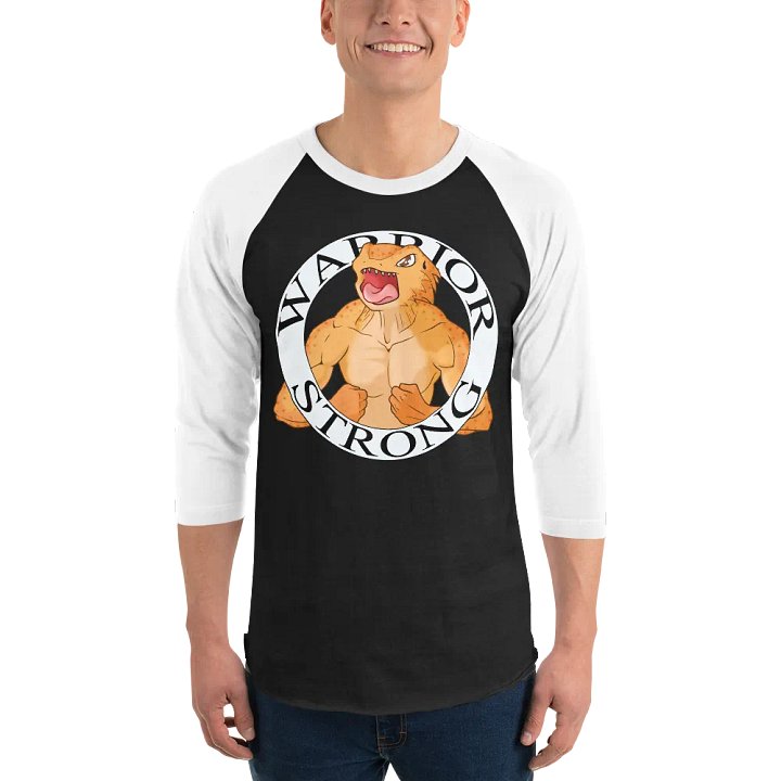 Warrior Strong Baseball Long Sleeve Shirt product image (1)