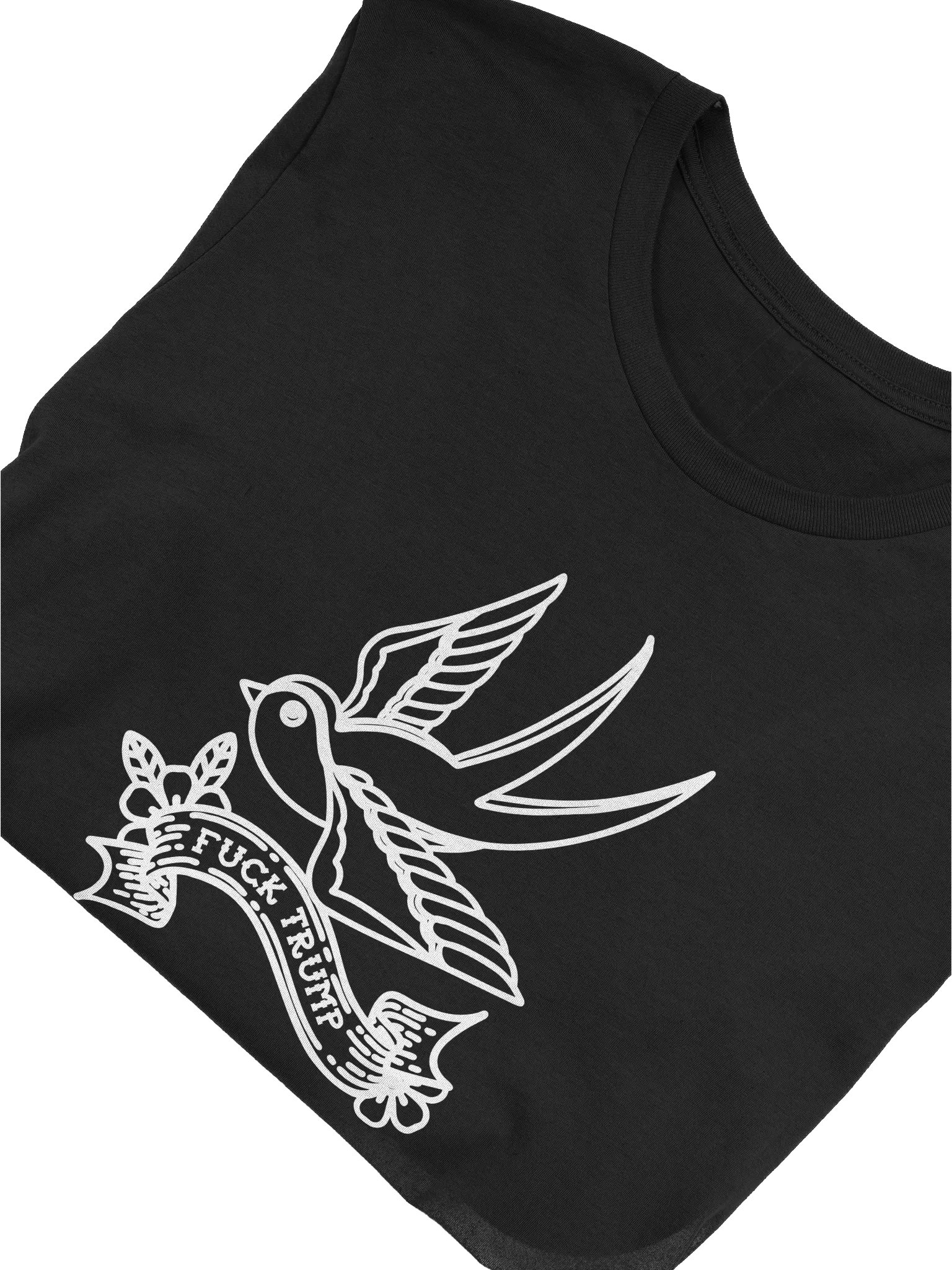 F*ck Trump Tattoo Sparrow Supersoft T-shirt (Unisex) product image (5)