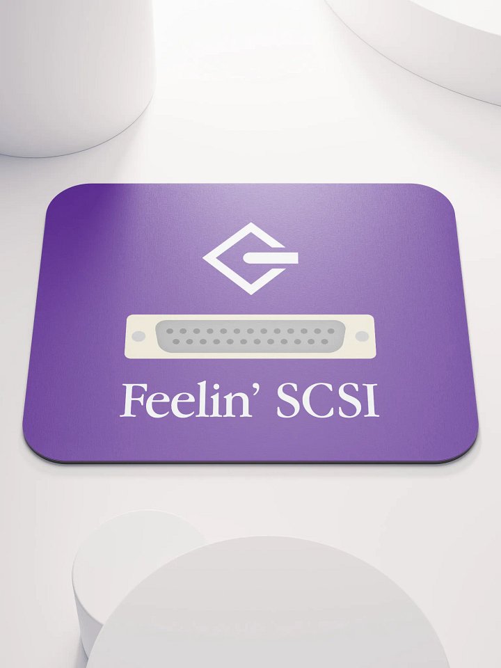 Feelin' SCSI Mouse Pad (Purple) product image (1)