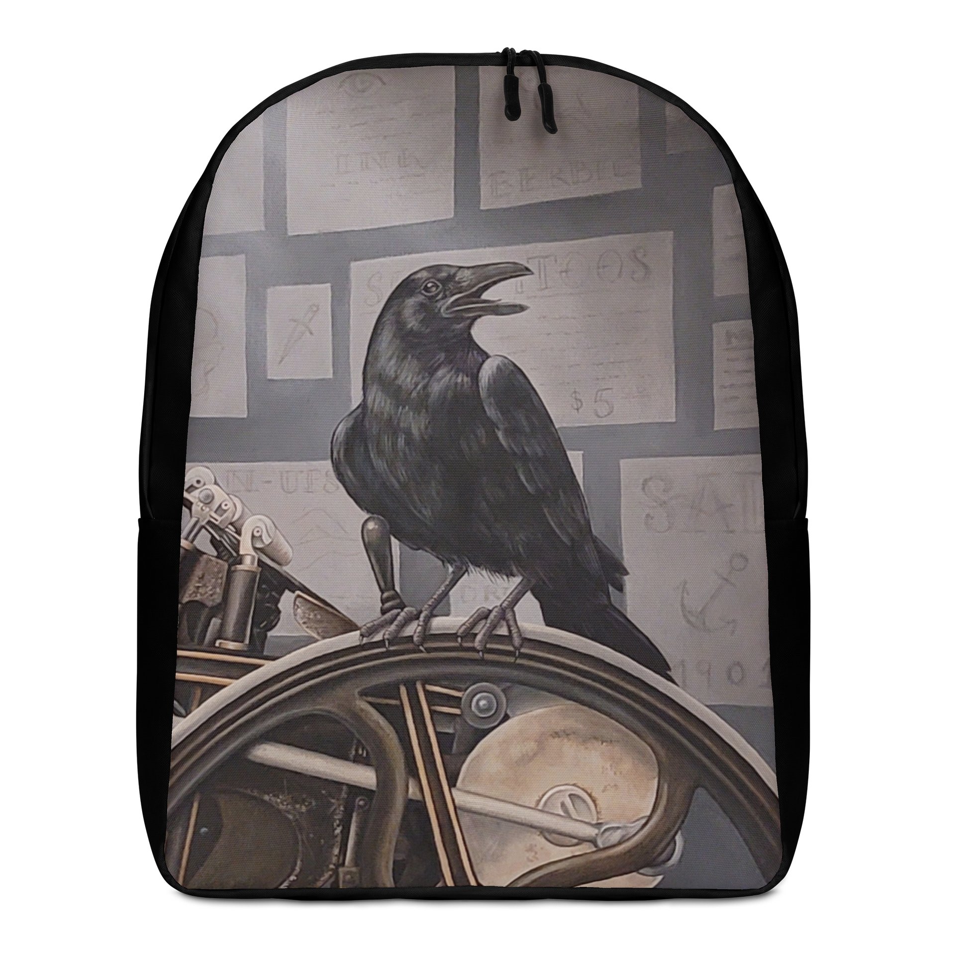 Raven's Letterpress All-Over Print Backpack product image (1)
