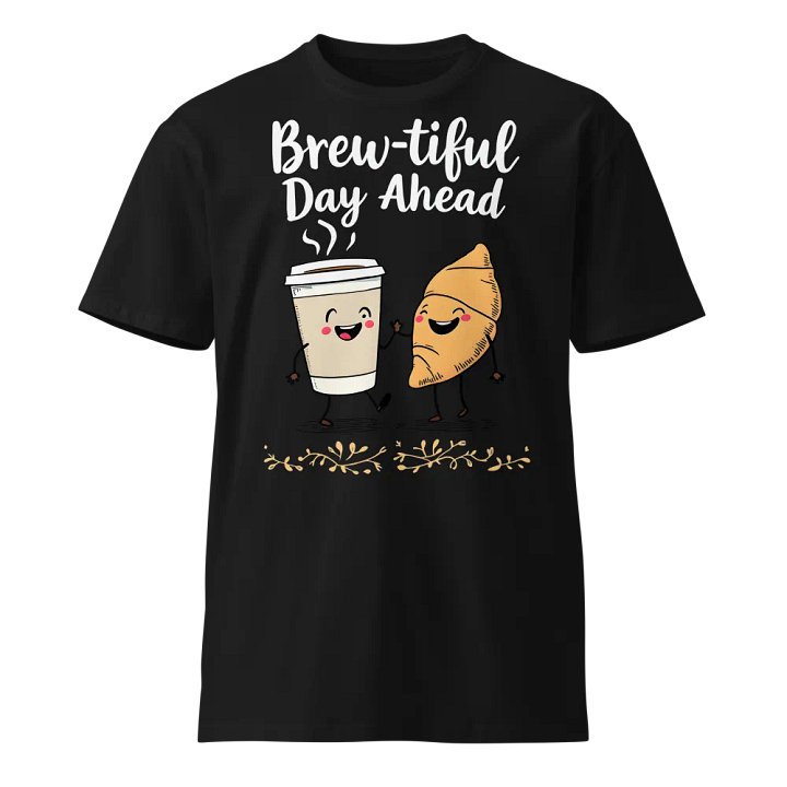 Funny Brew-tiful Day Ahead Unisex T-Shirt product image (1)
