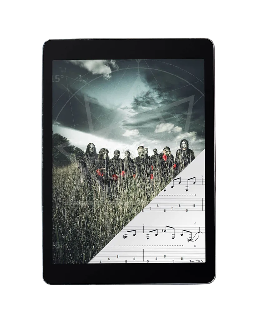 Slipknot - Dead Memories Complete Guitar Tab product image (1)