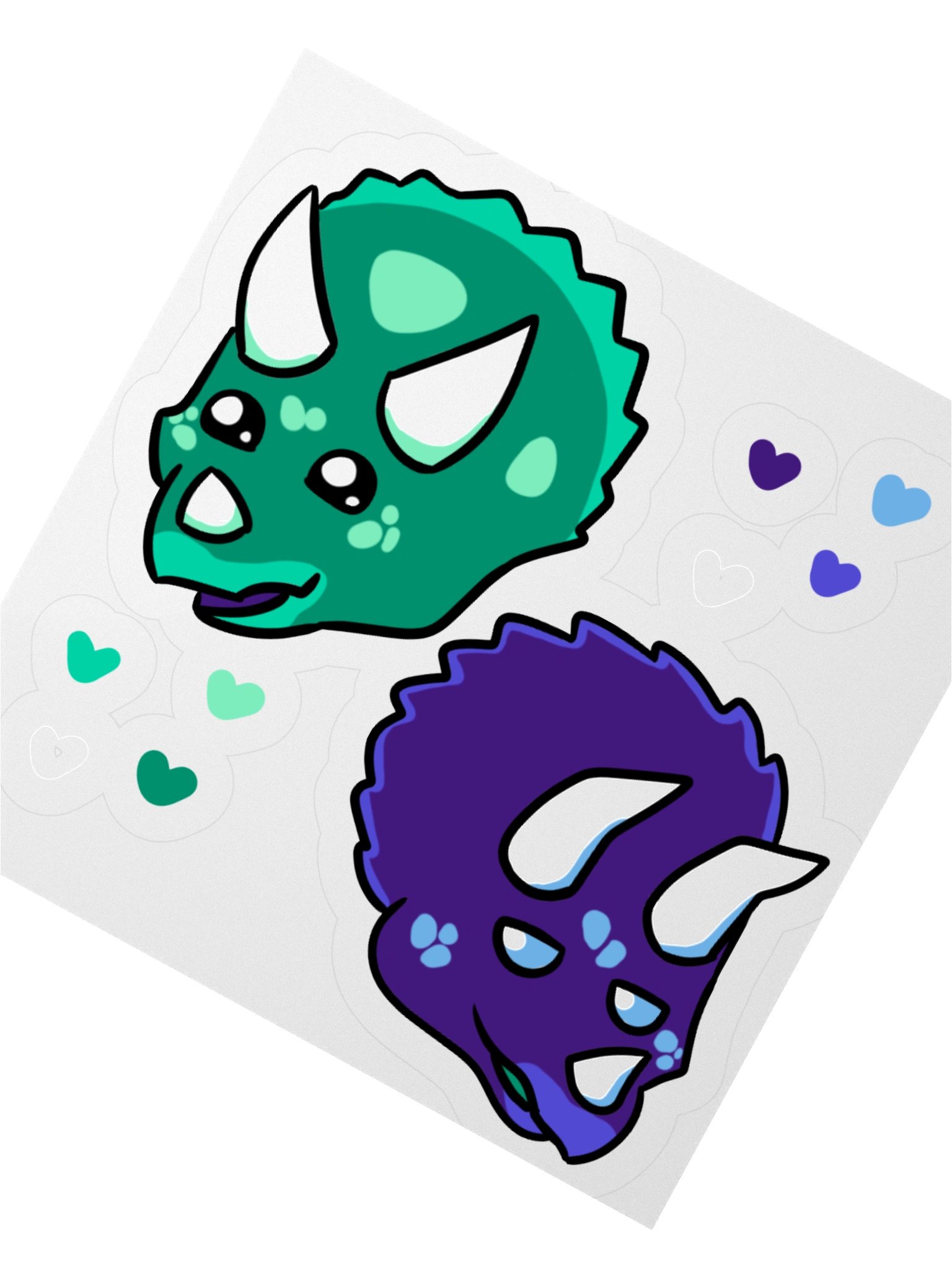 Pride Dinos - Gay Triceratops product image (4)