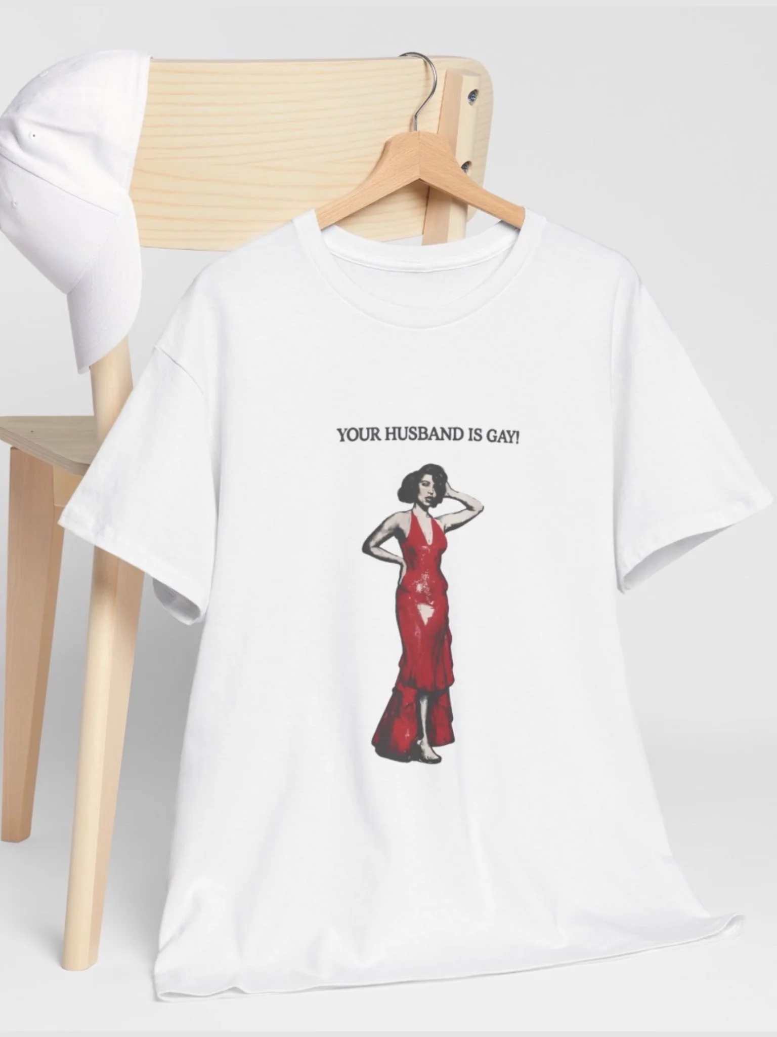 Raye Your Husband Is Gay Shirt product image (40)
