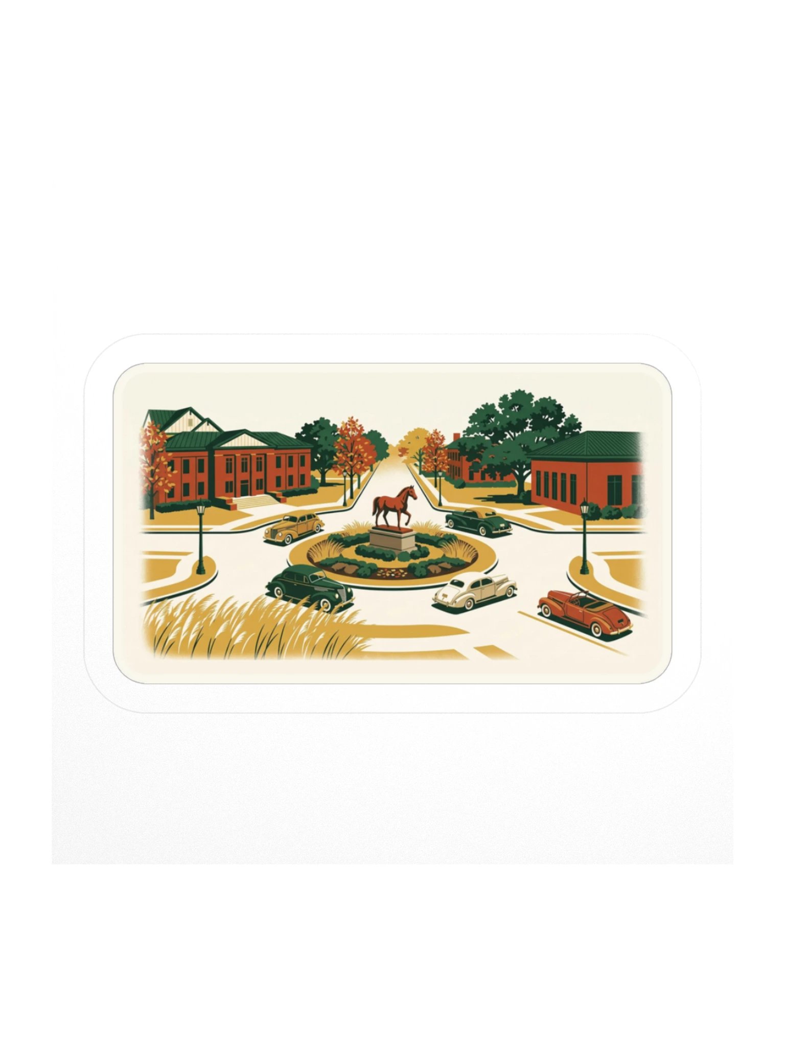 Roundabout Sticker product image (1)