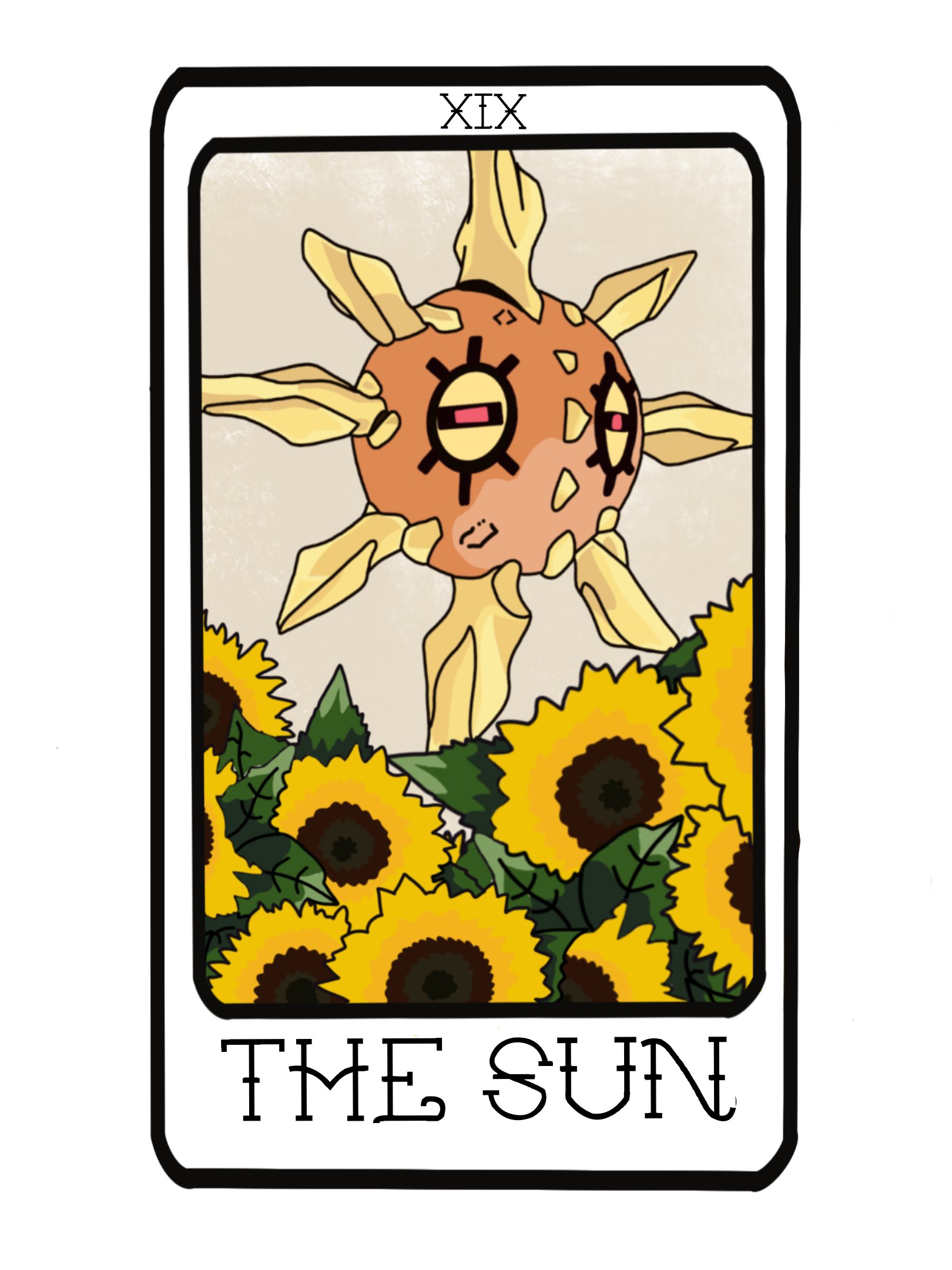 Pokemon Tarot - The Sun product image (1)