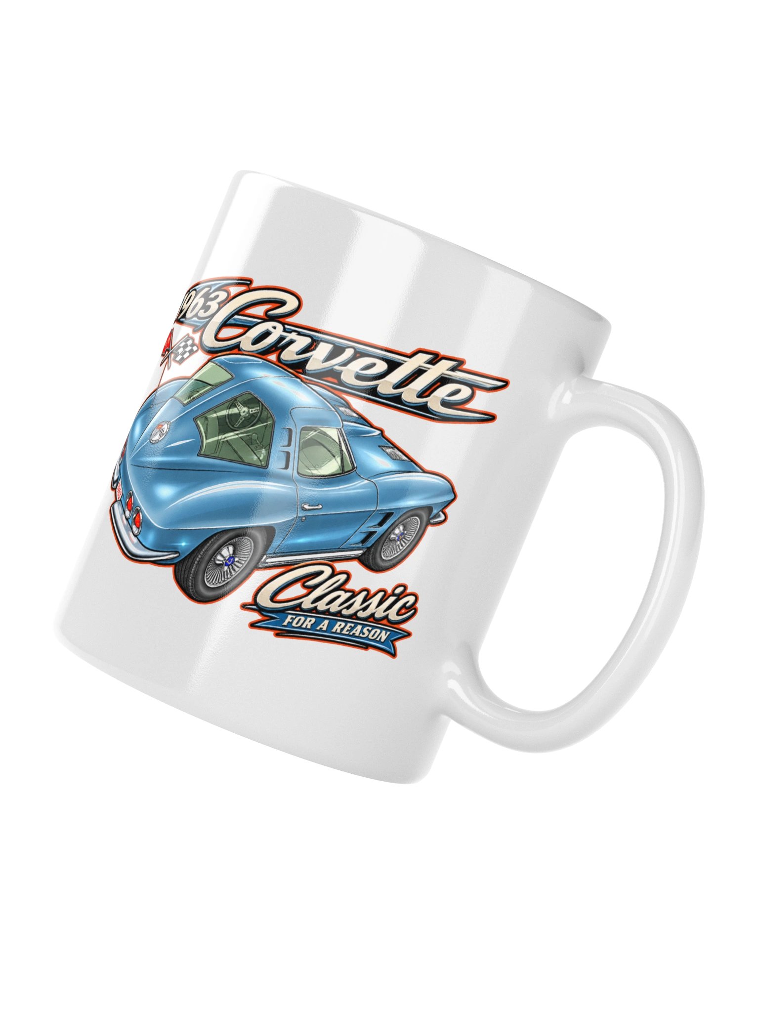 1963 Corvette – Classic in Blue Mug product image (10)