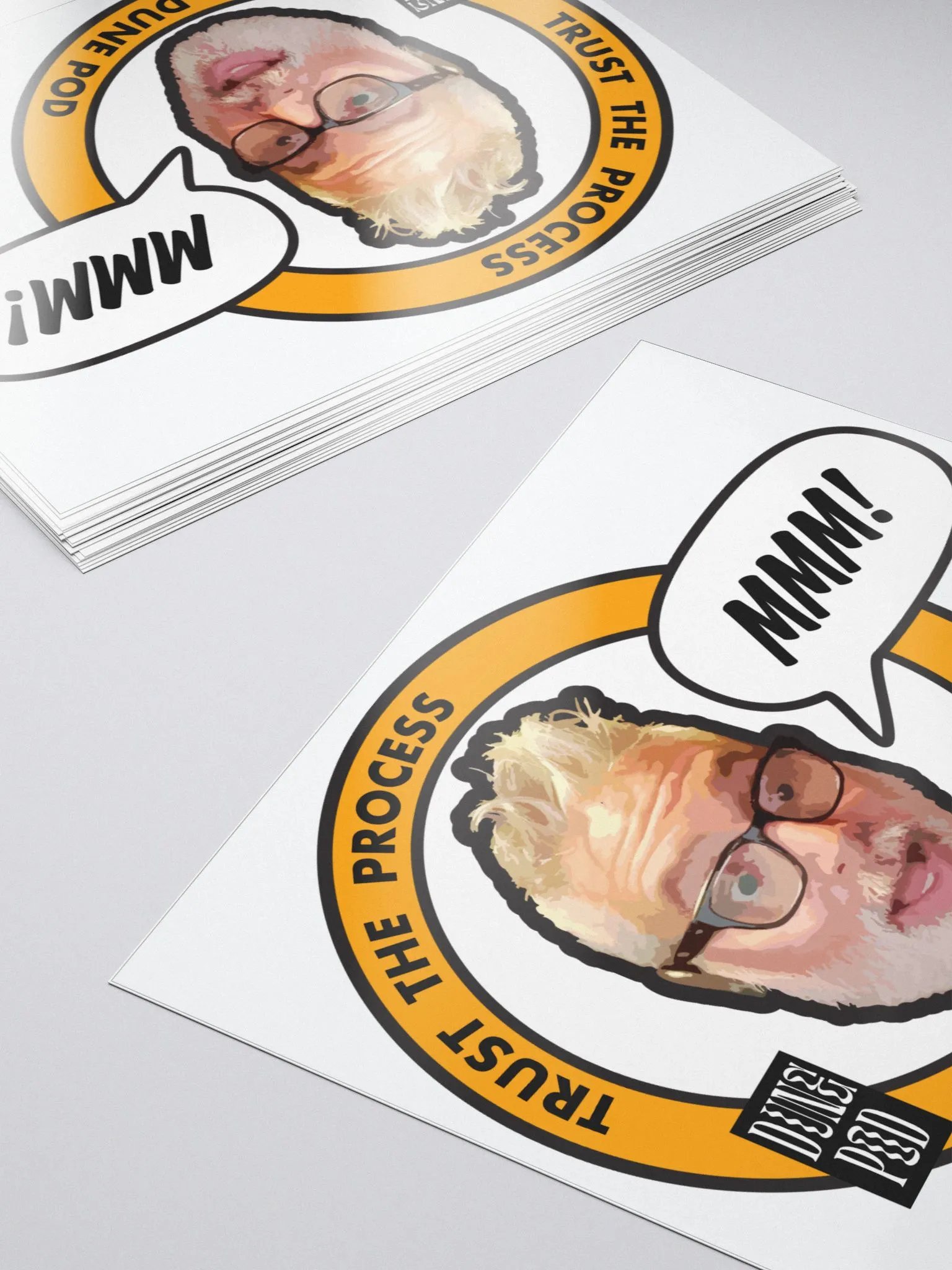 MMM Trust the Process Haitch Sticker product image (5)