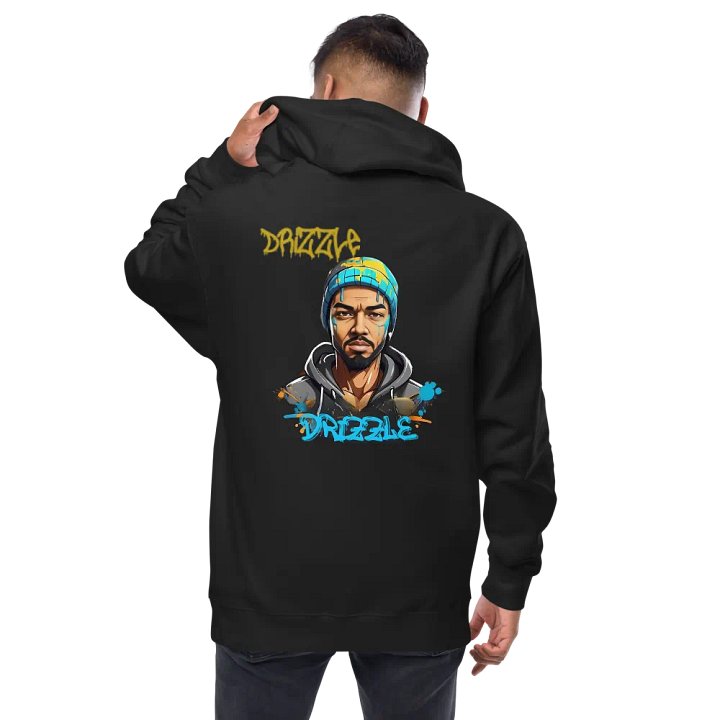 DRIZZLE ZIP HOODIE (BLACK) product image (1)