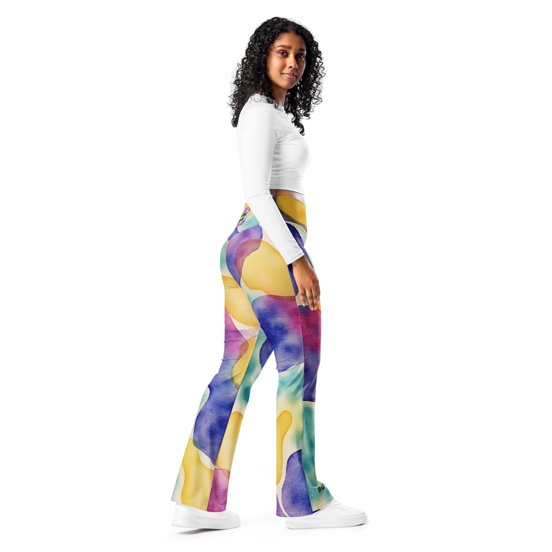 Barry Grady 'Blossom Breeze' Flare Leggings product image (9)