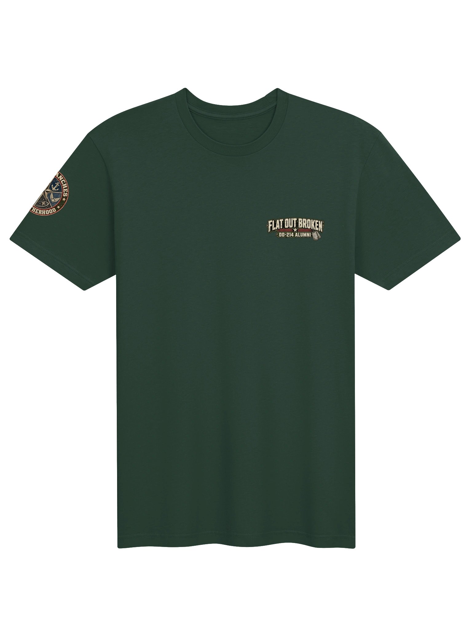 Honorably Discharged, Warranty Expired — DD-214 Alumni Veteran T-Shirt product image (2)