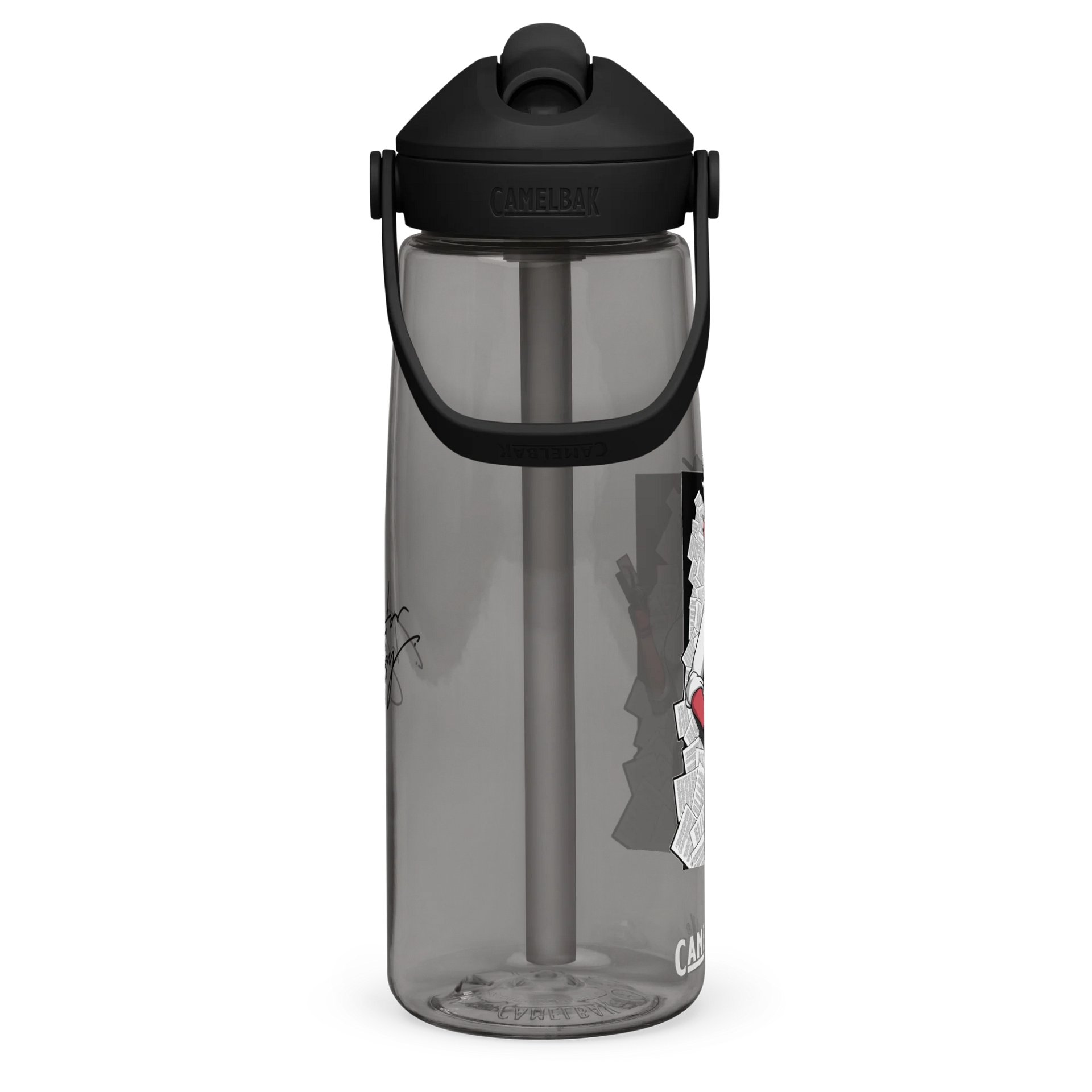 Murders & Executions Waifu Water Bottle (Red Skin) product image (4)