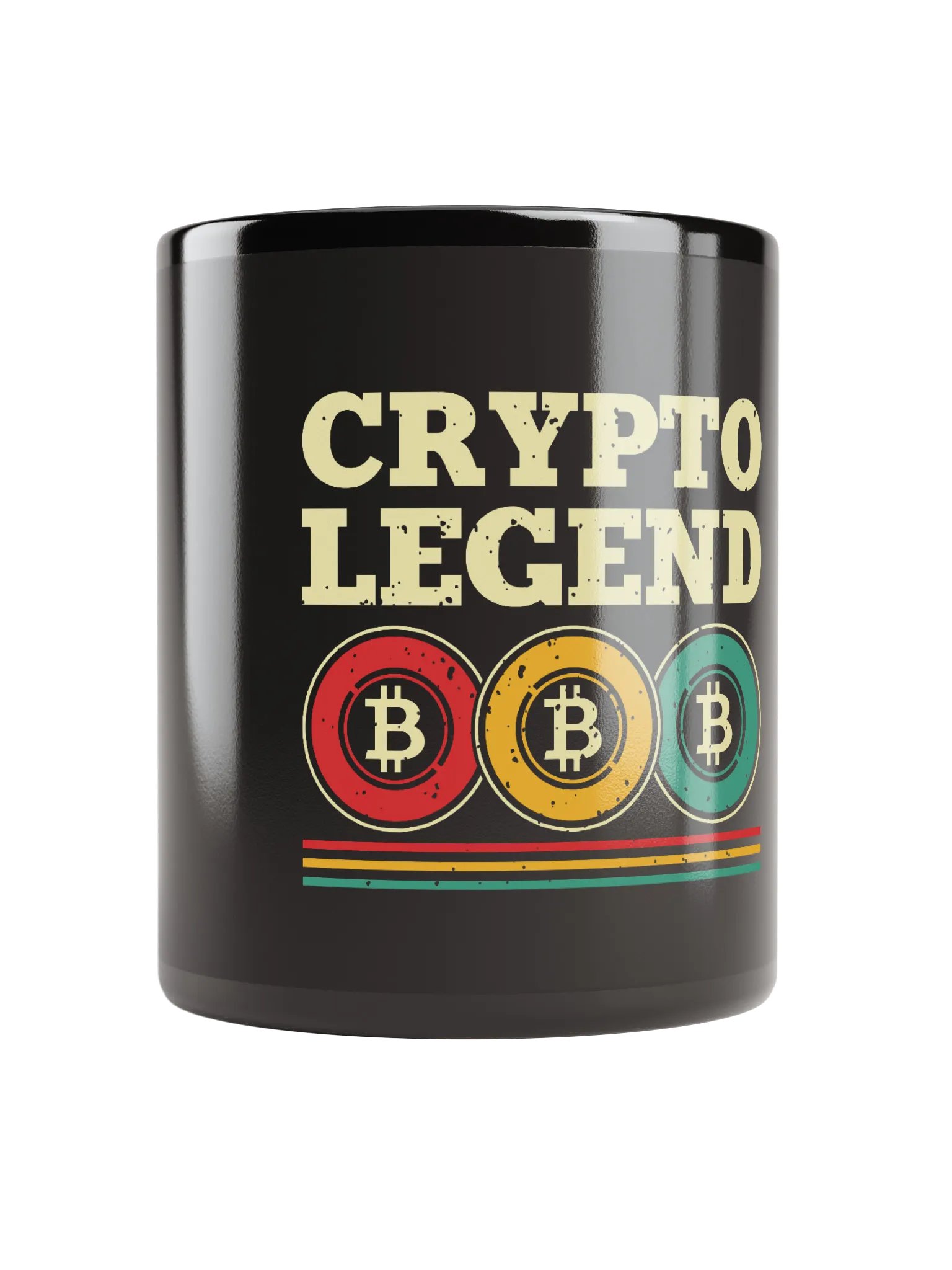 Crypto Legend Mug (black) product image (1)