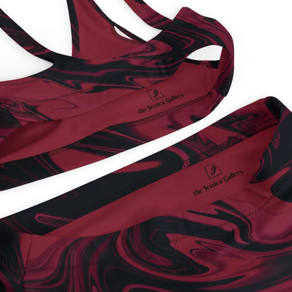 Stylish Swirl Recycled High Waisted Bikini product image (7)