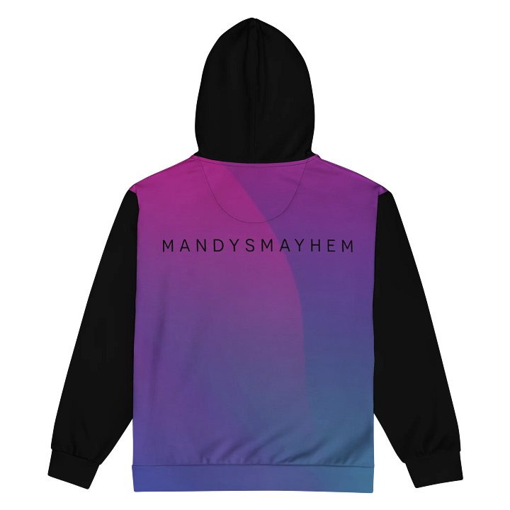 Zip Hoodie - Black Sleeves product image (2)