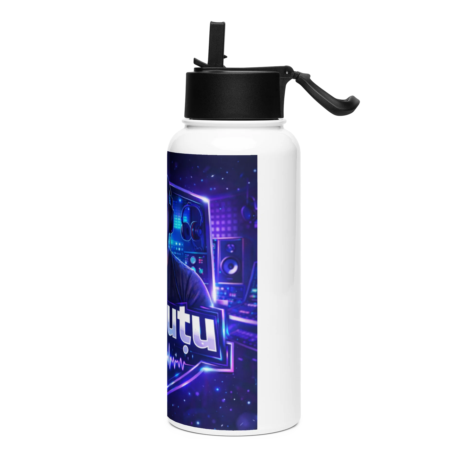 Sticla de apa din otel inoxidabil cu capac product image (3)