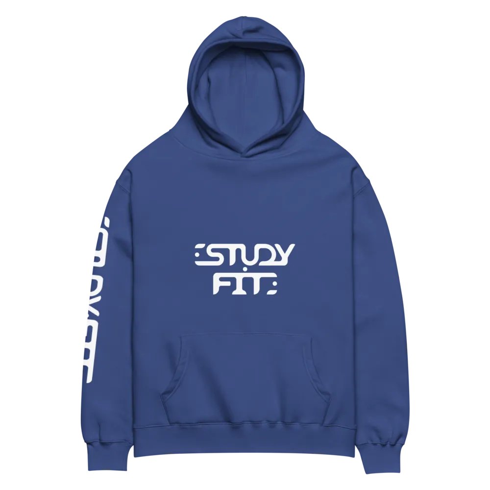 Abstract Monochrome Oversized Hoodie product image (16)