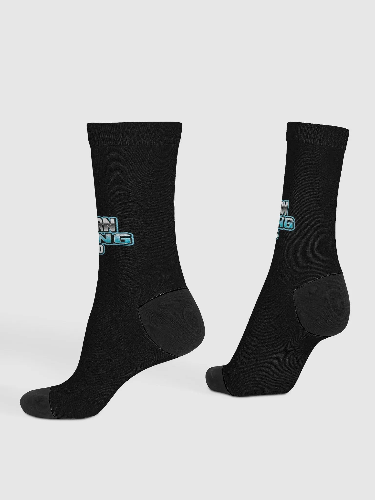 ModernGamingWorld Black Crew Socks product image (4)