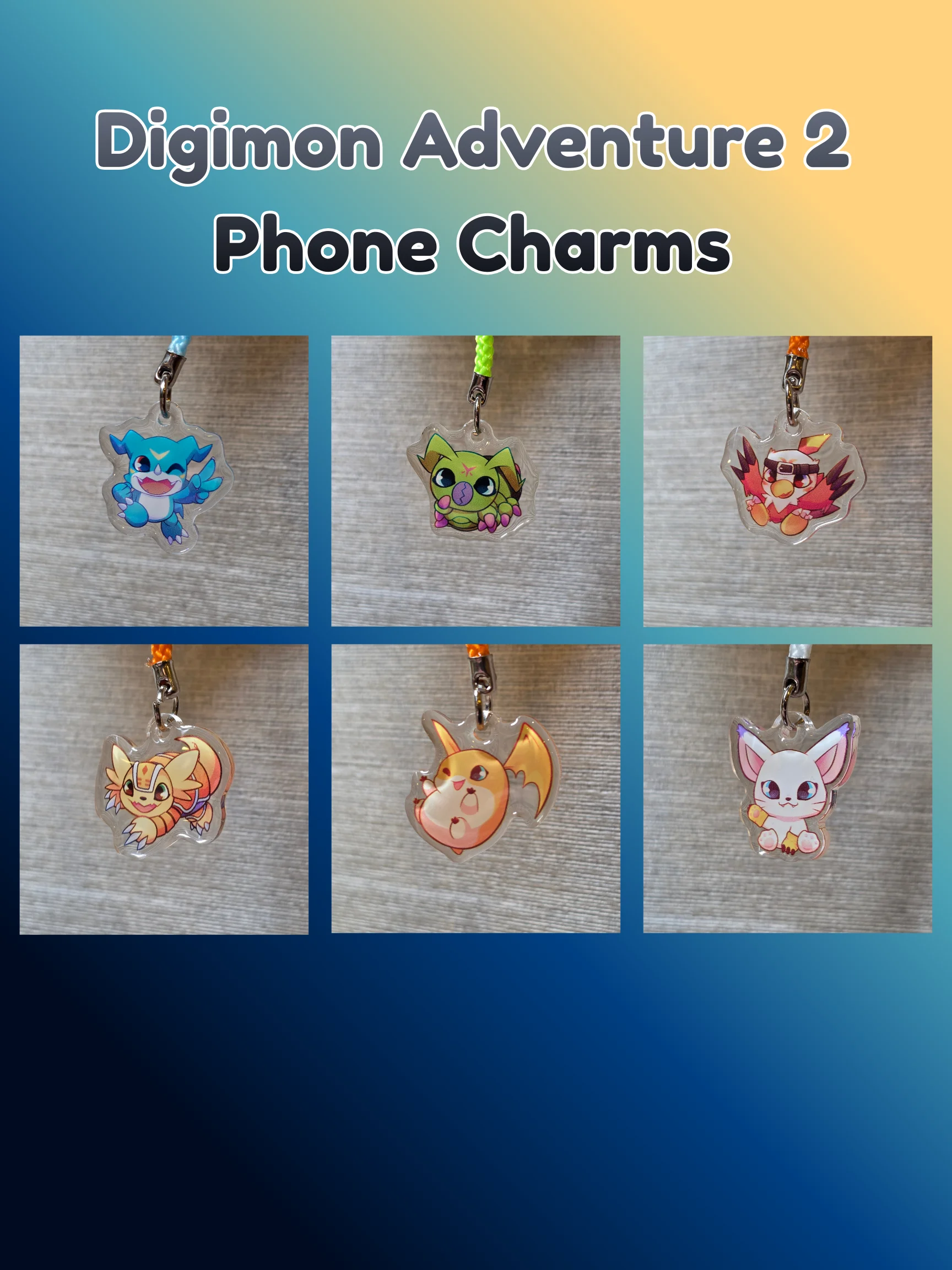 Digimon Adventure 2 - Phone Charm product image (1)