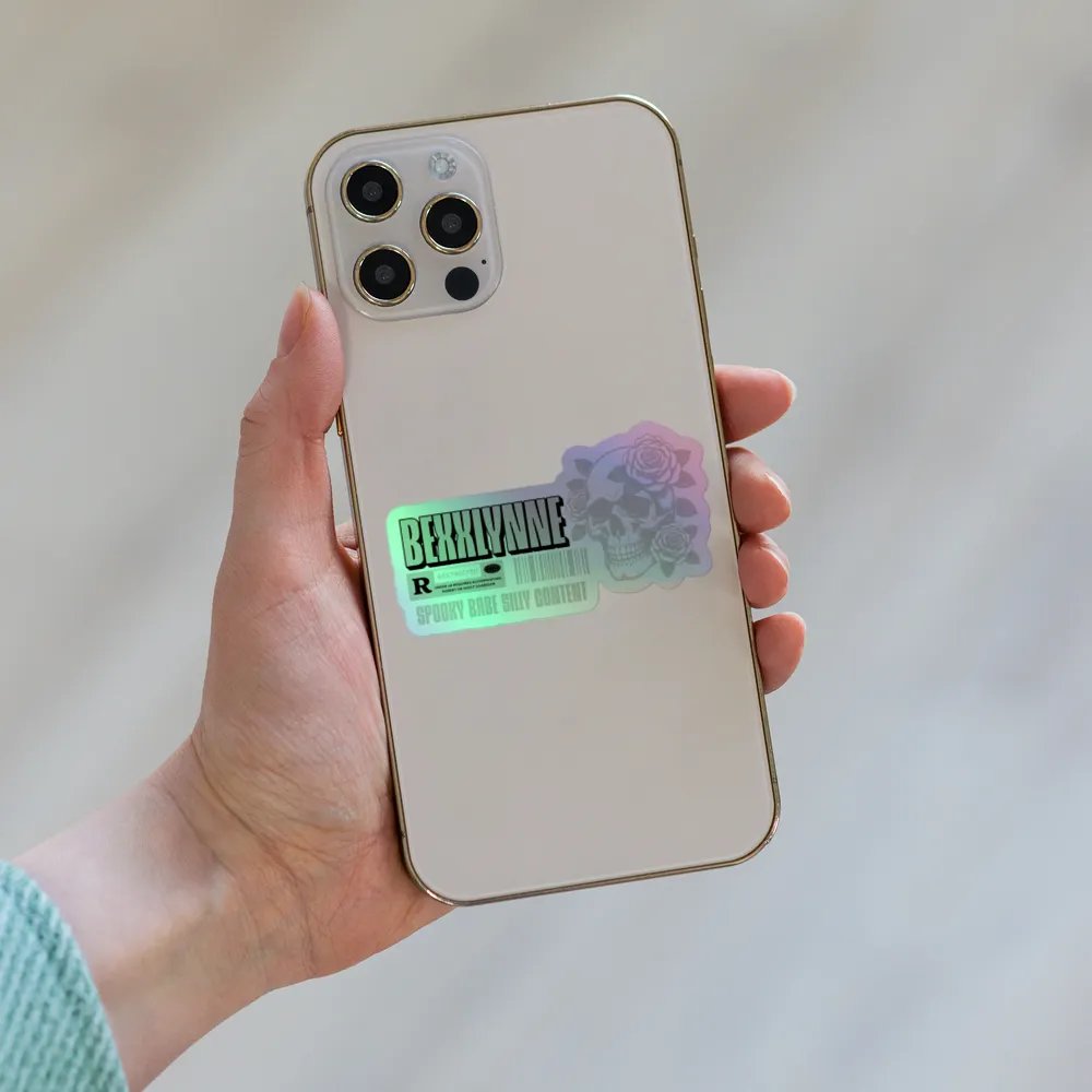 Restricted Content Holographic Sticker product image (8)